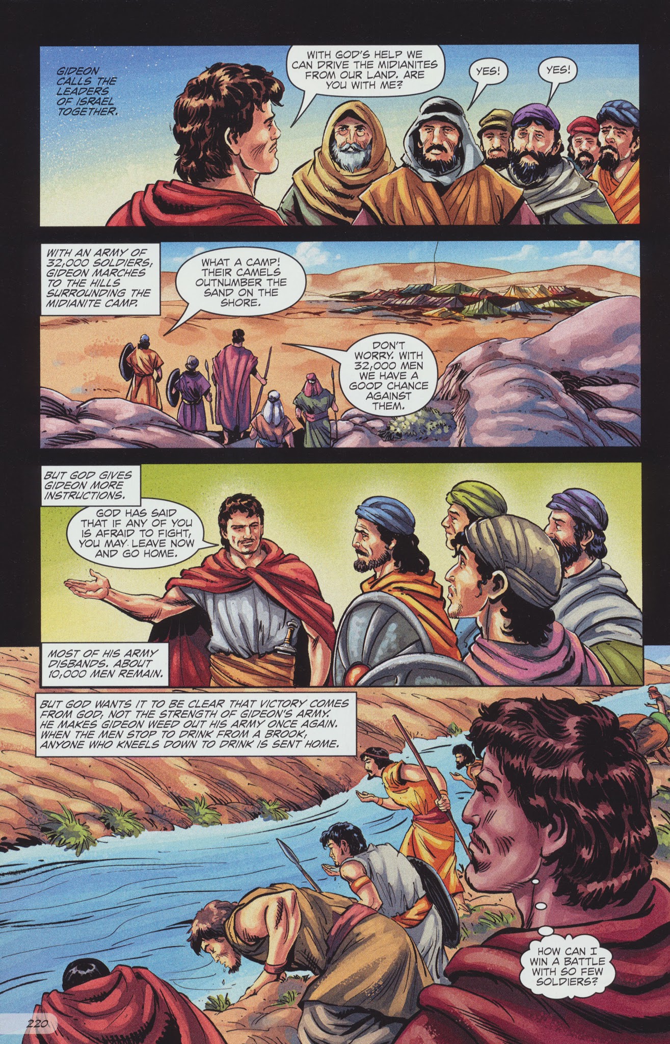 Read online The Action Bible comic -  Issue # TPB 1 - 224