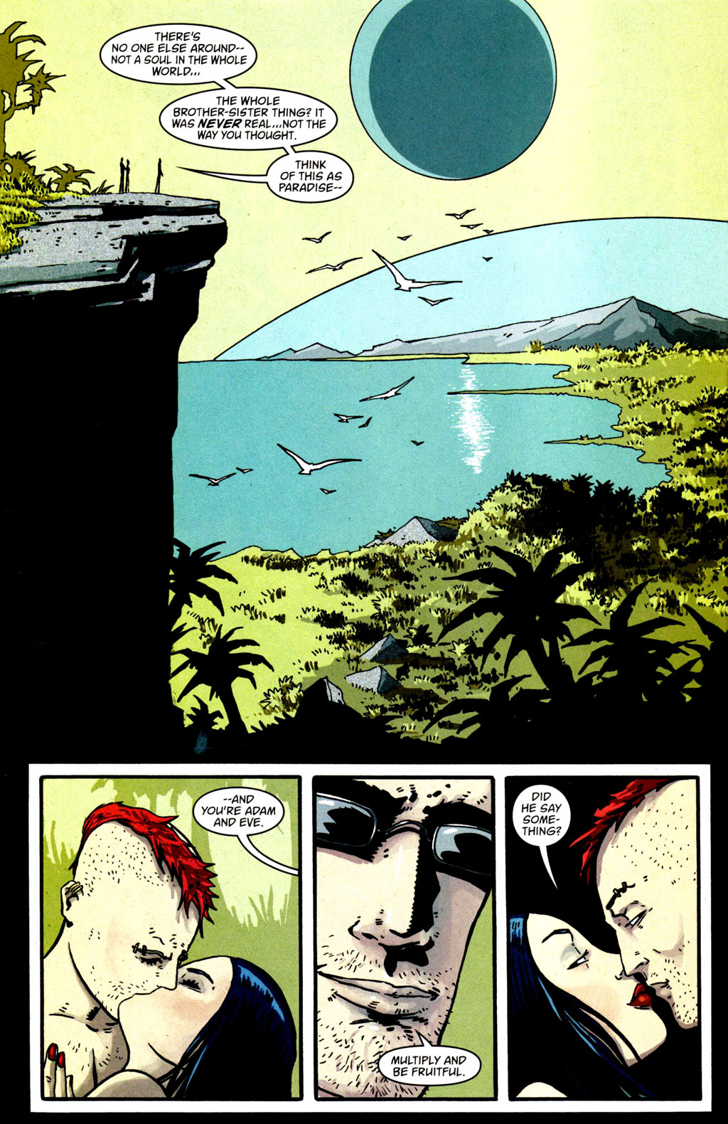Read online Books of Magick: Life During Wartime comic -  Issue #15 - 7