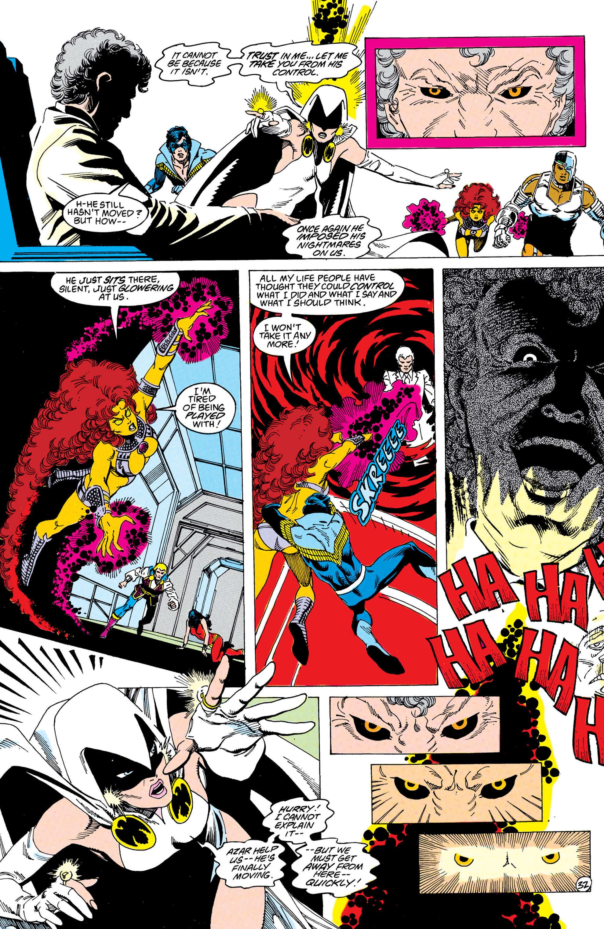 Read online The New Teen Titans (1984) comic -  Issue # _Annual 4 - 32