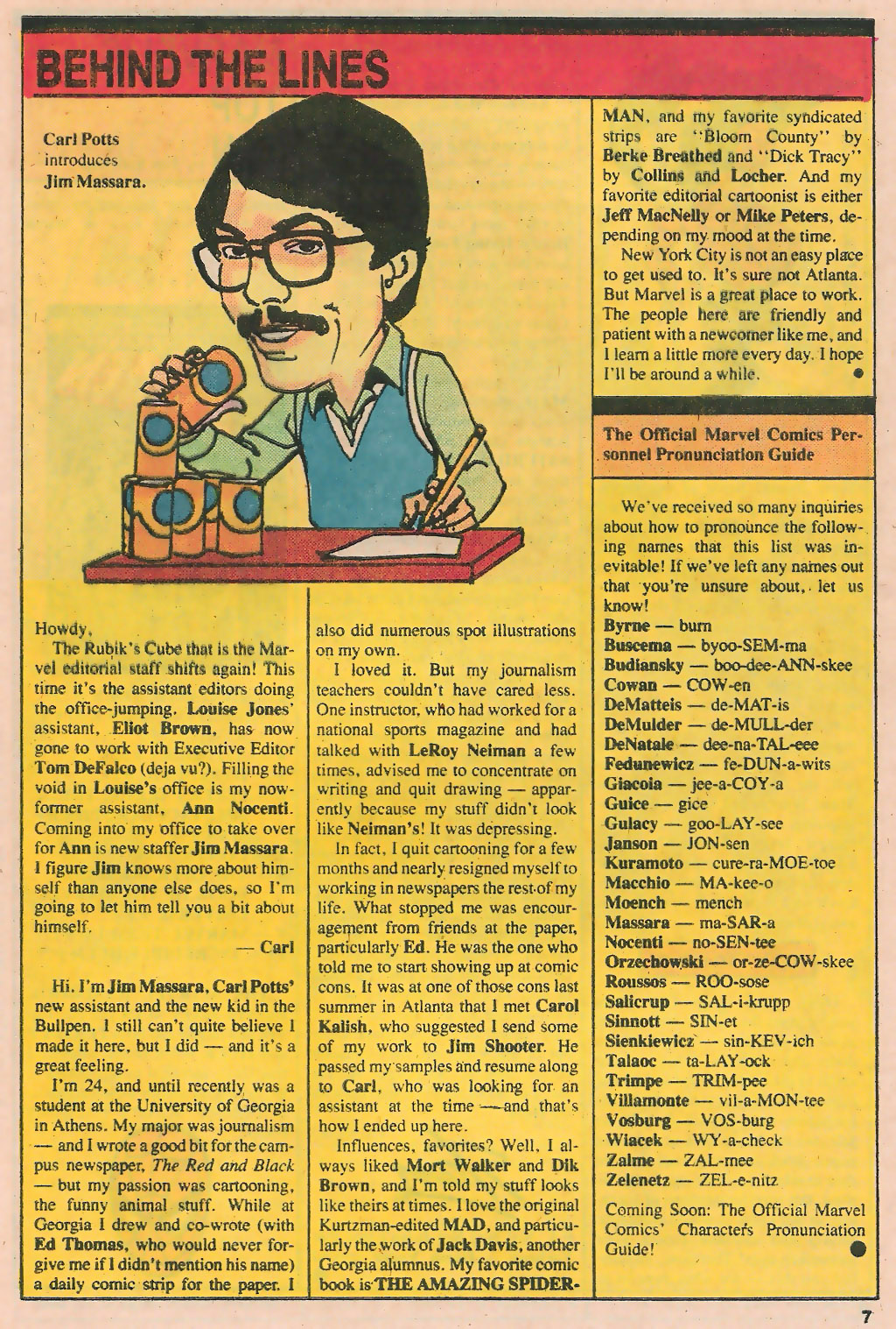 Read online Marvel Age comic -  Issue #12 - 9