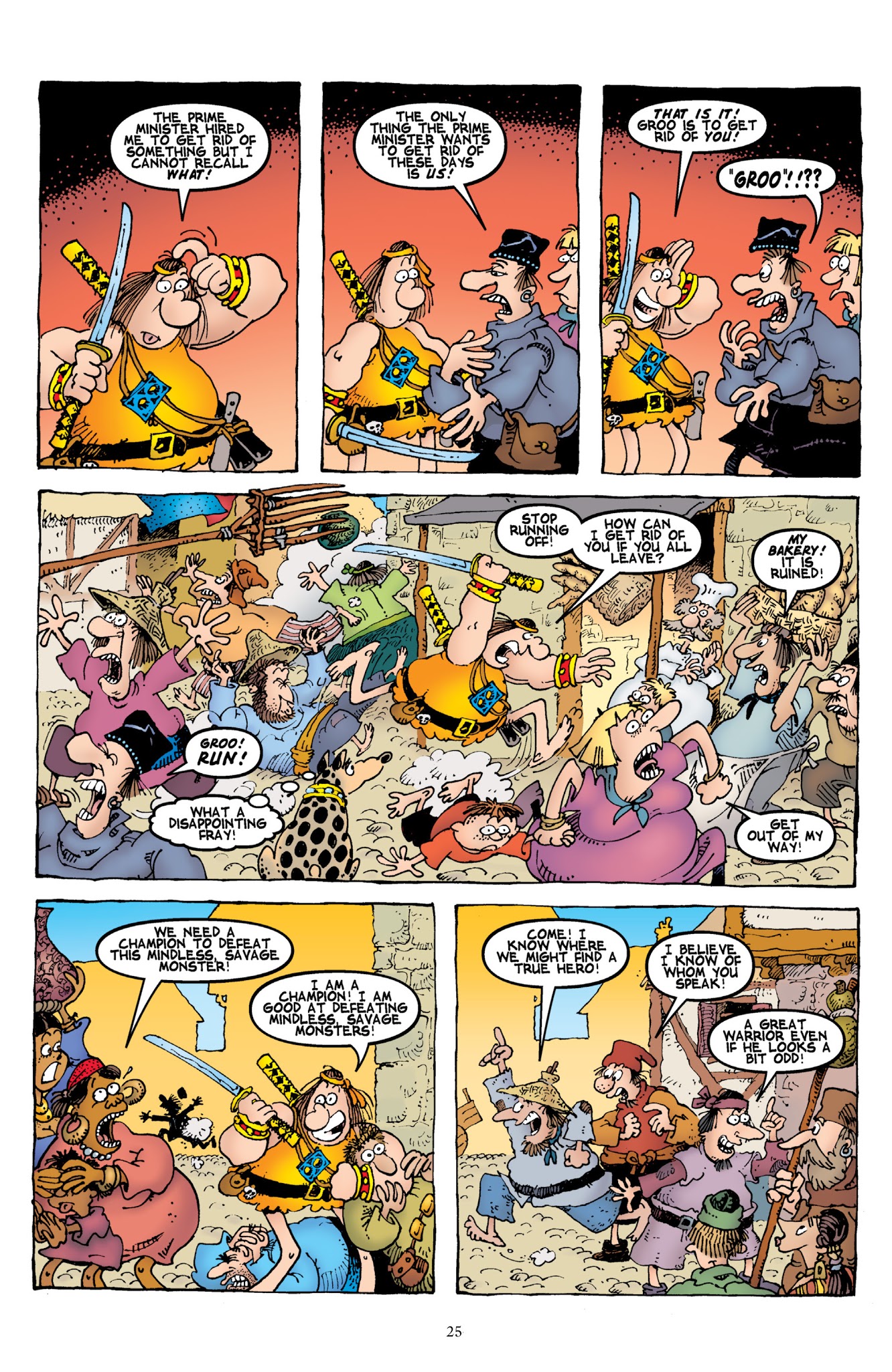 Read online Groo vs. Conan comic -  Issue # TPB - 27