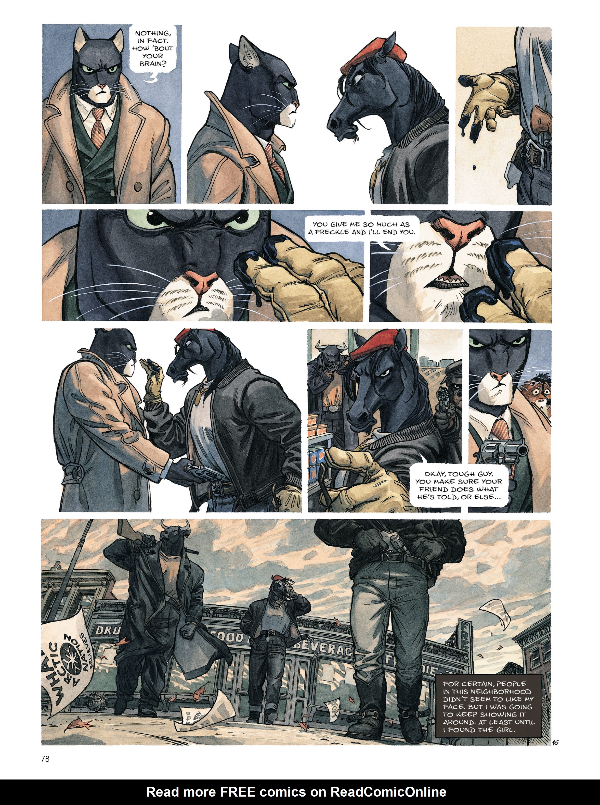 Read online Blacksad (2010) comic -  Issue # Full - 78