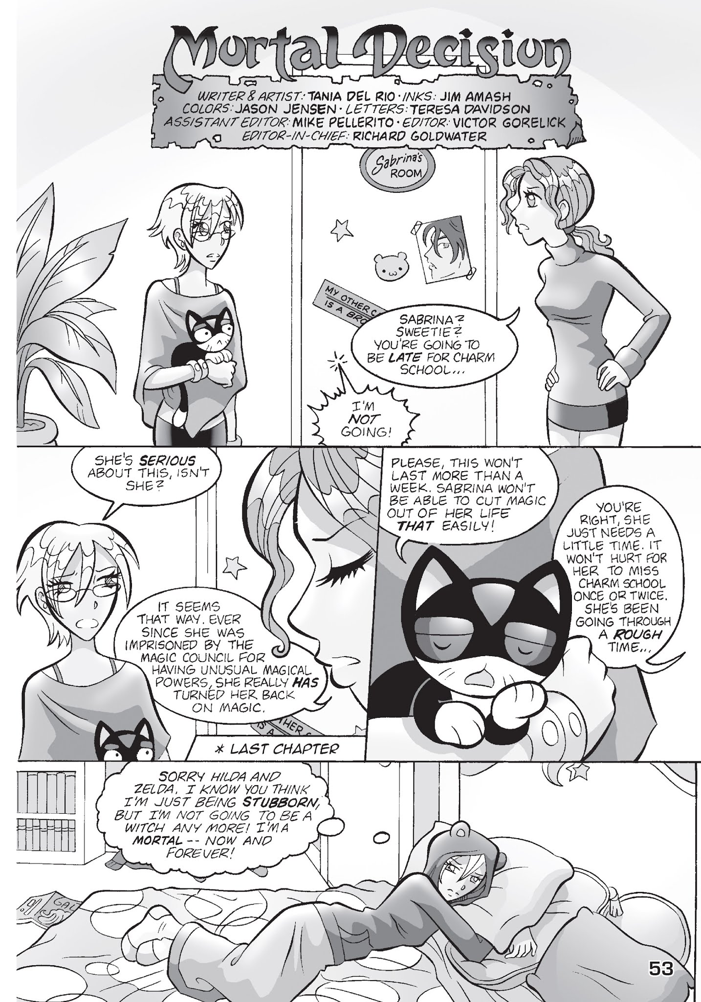 Read online Sabrina the Teenage Witch: The Magic Within comic -  Issue # TPB 3 (Part 1) - 54