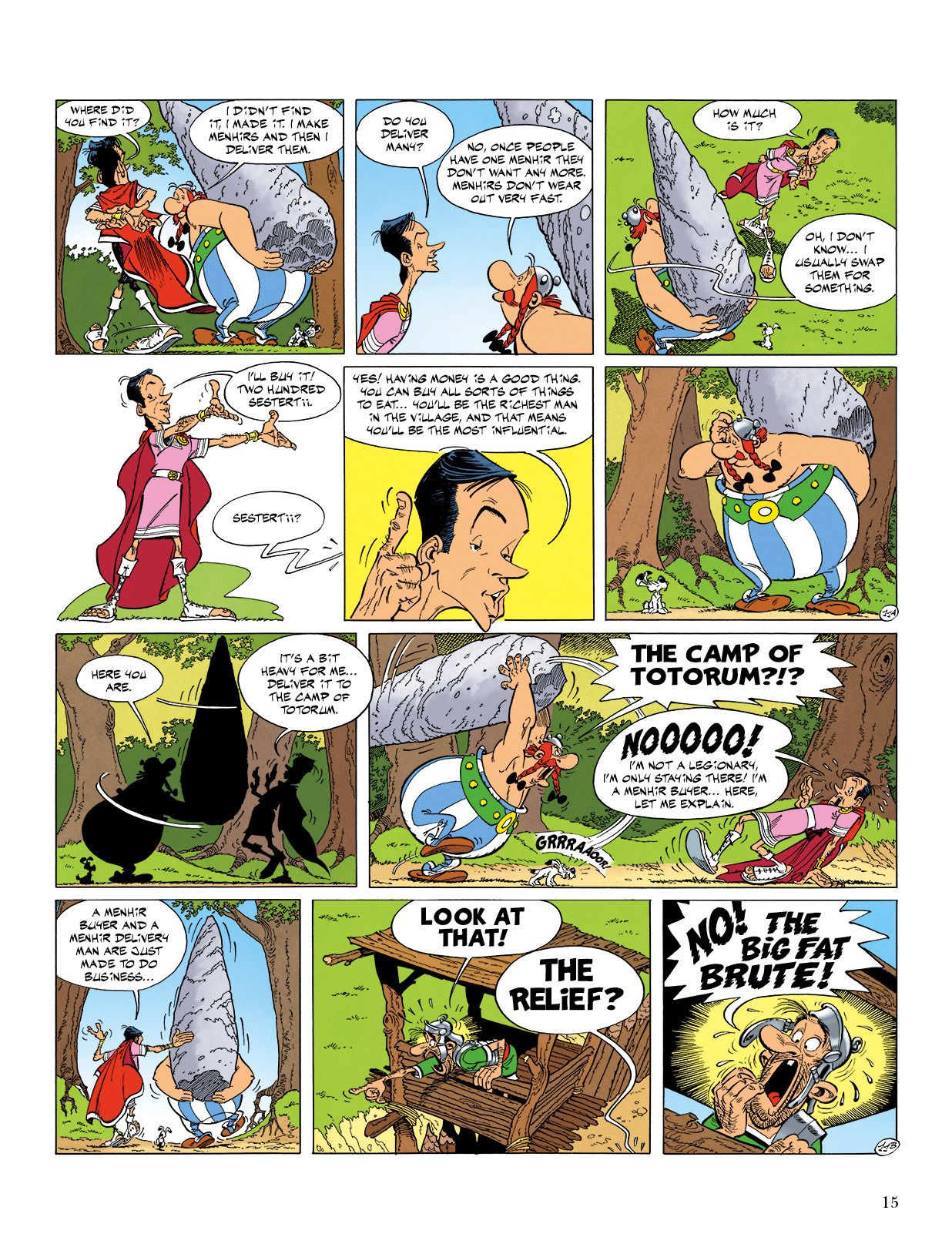 Read online Asterix comic -  Issue #23 - 16