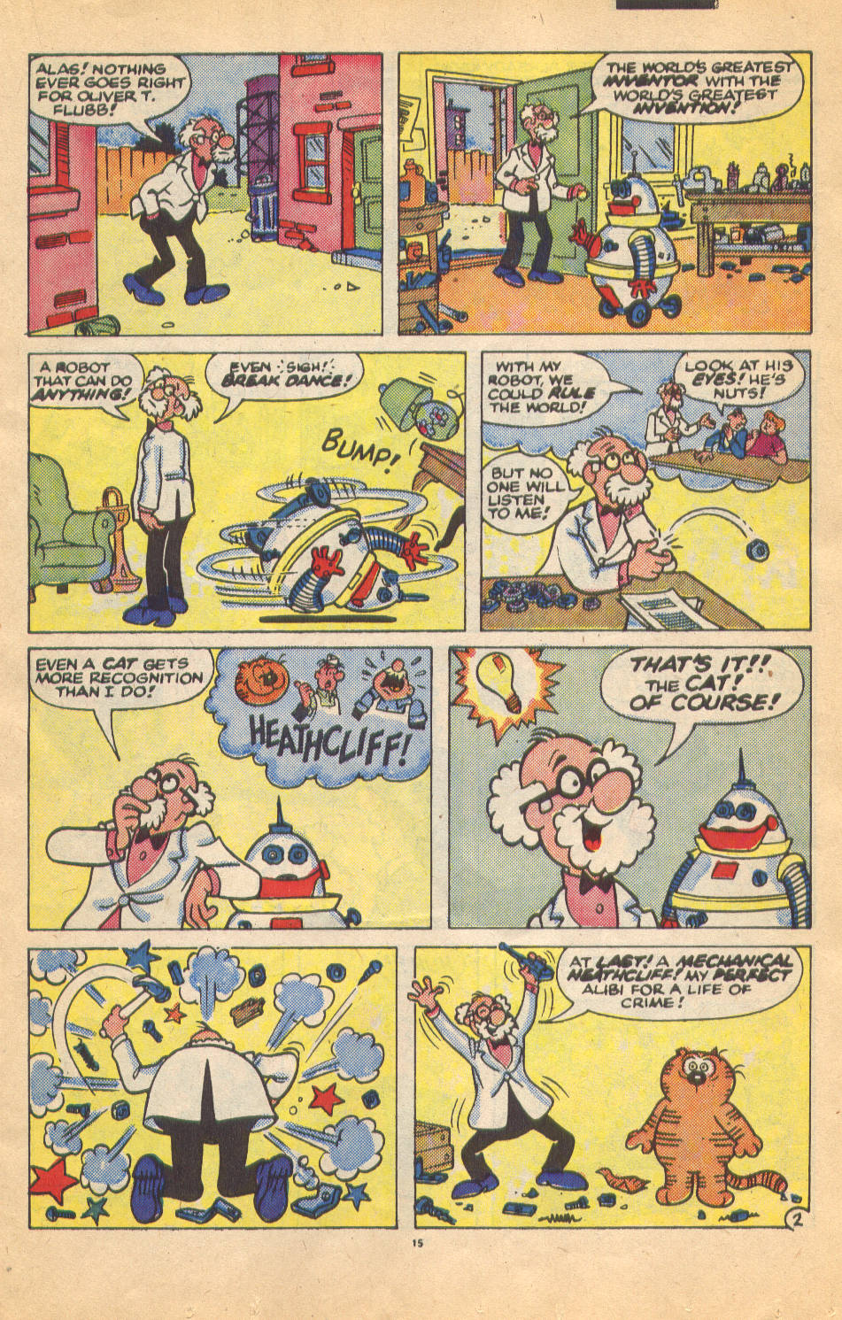 Read online Heathcliff's Funhouse comic -  Issue #7 - 12