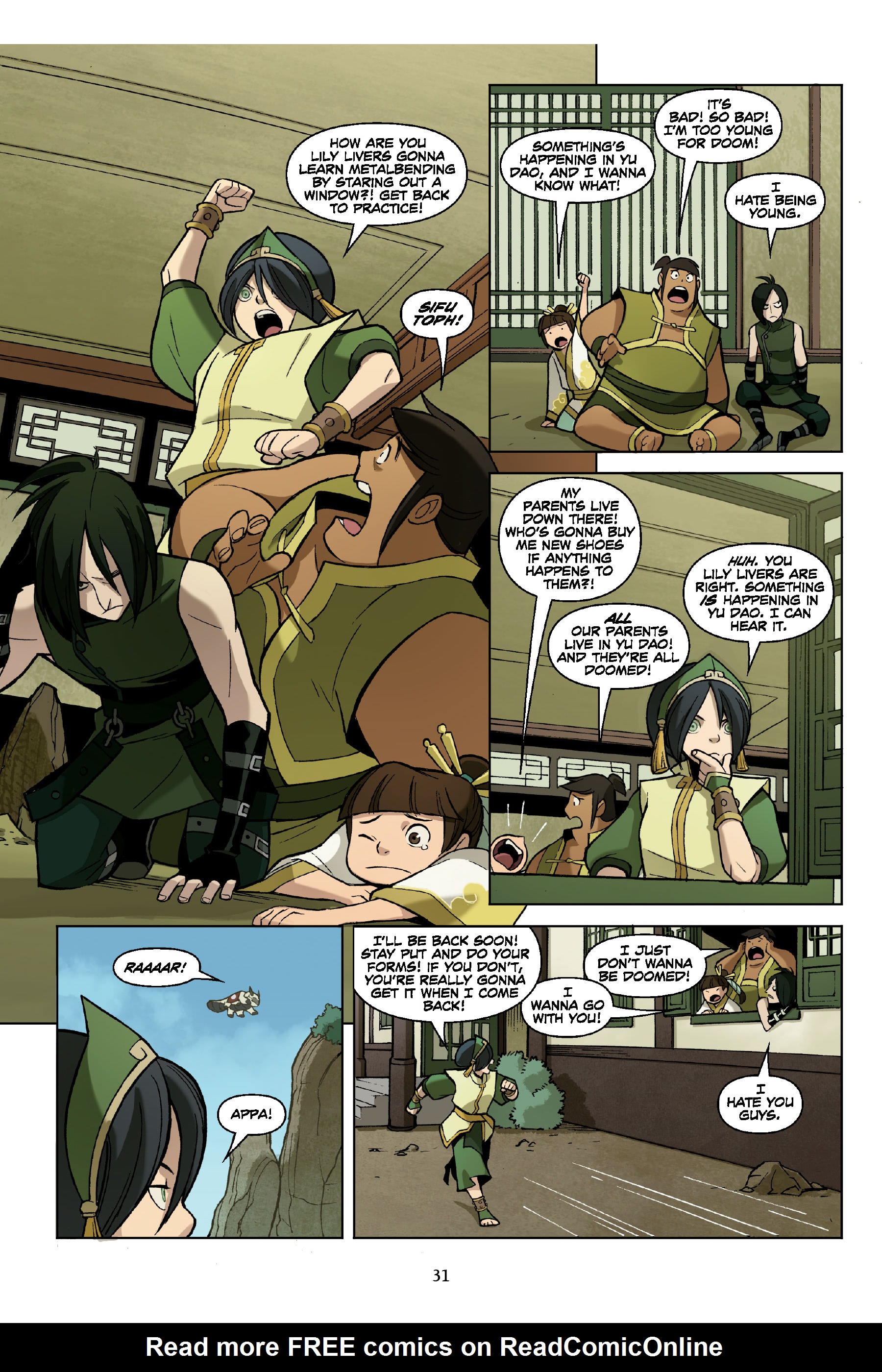Read online Nickelodeon Avatar: The Last Airbender - The Promise comic -  Issue # _TPB Omnibus (Part 1) - 32