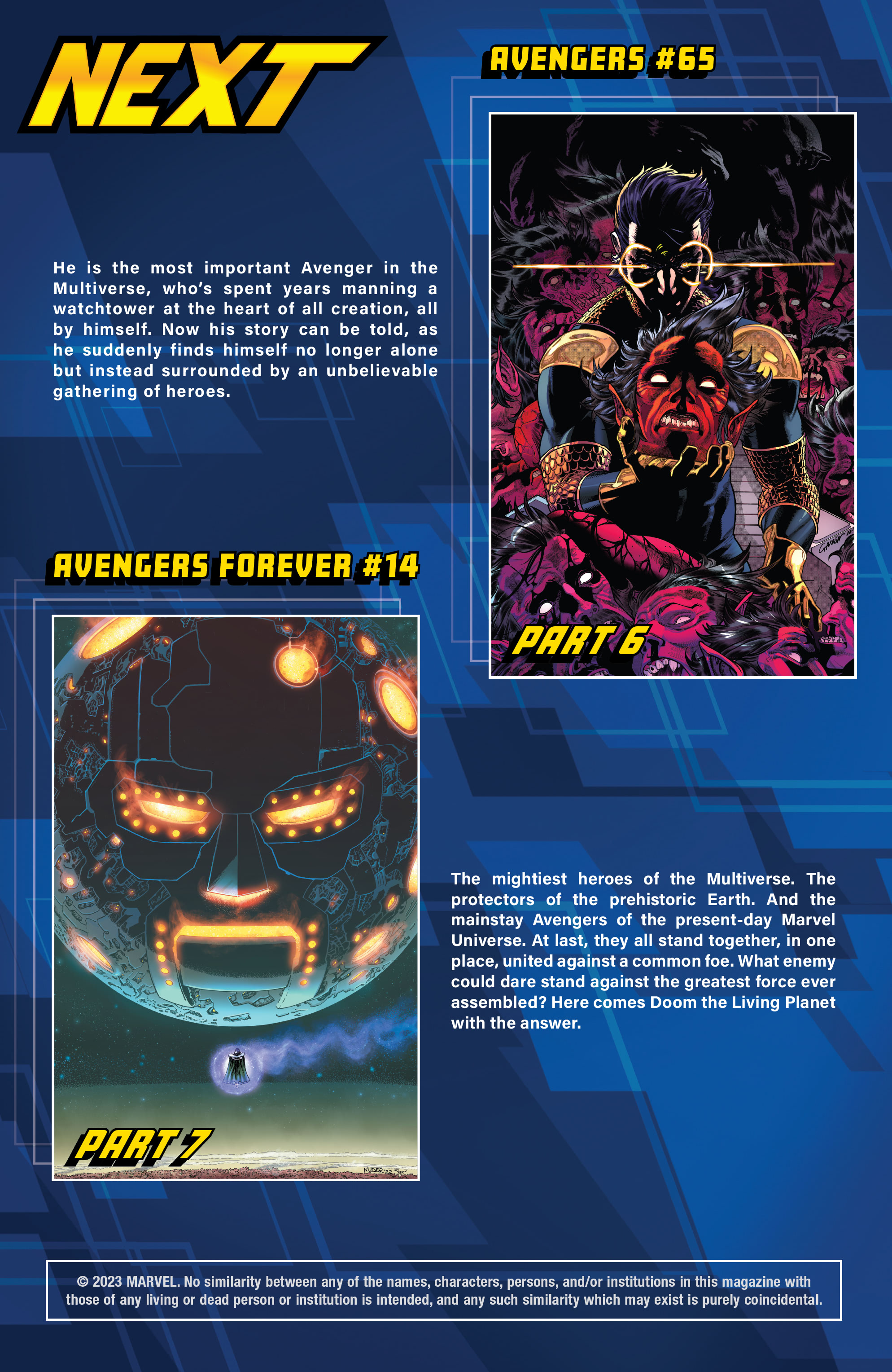 Read online Avengers Forever (2021) comic -  Issue #13 - 22