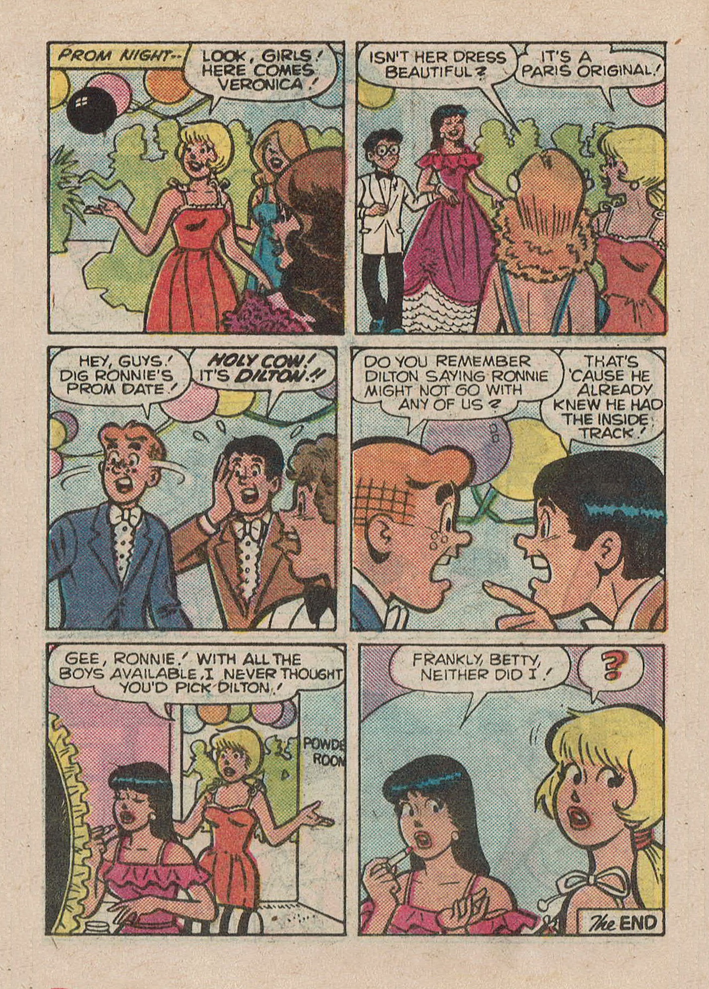 Read online Betty and Veronica Digest Magazine comic -  Issue #31 - 120