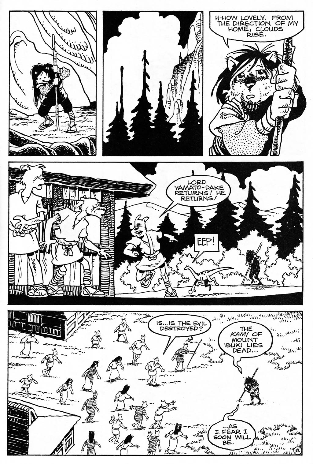 Read online Usagi Yojimbo (1996) comic -  Issue #39 - 23