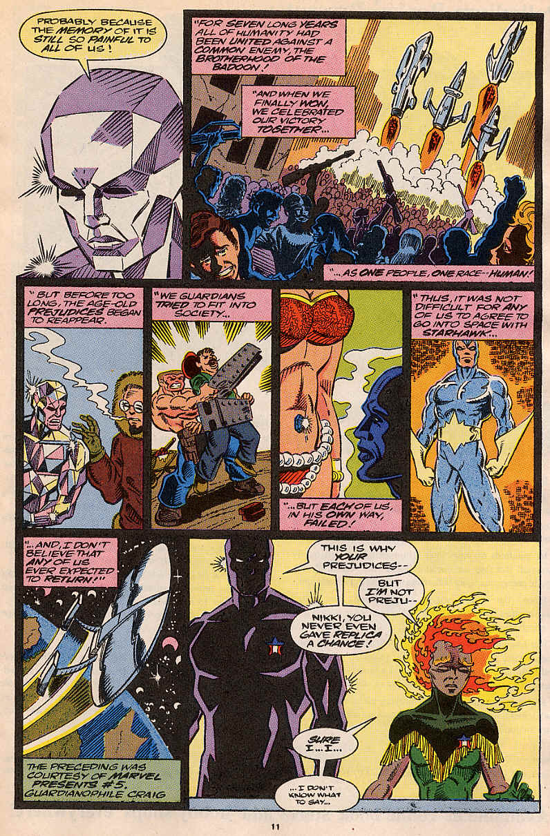 Read online Guardians of the Galaxy (1990) comic -  Issue #17 - 10