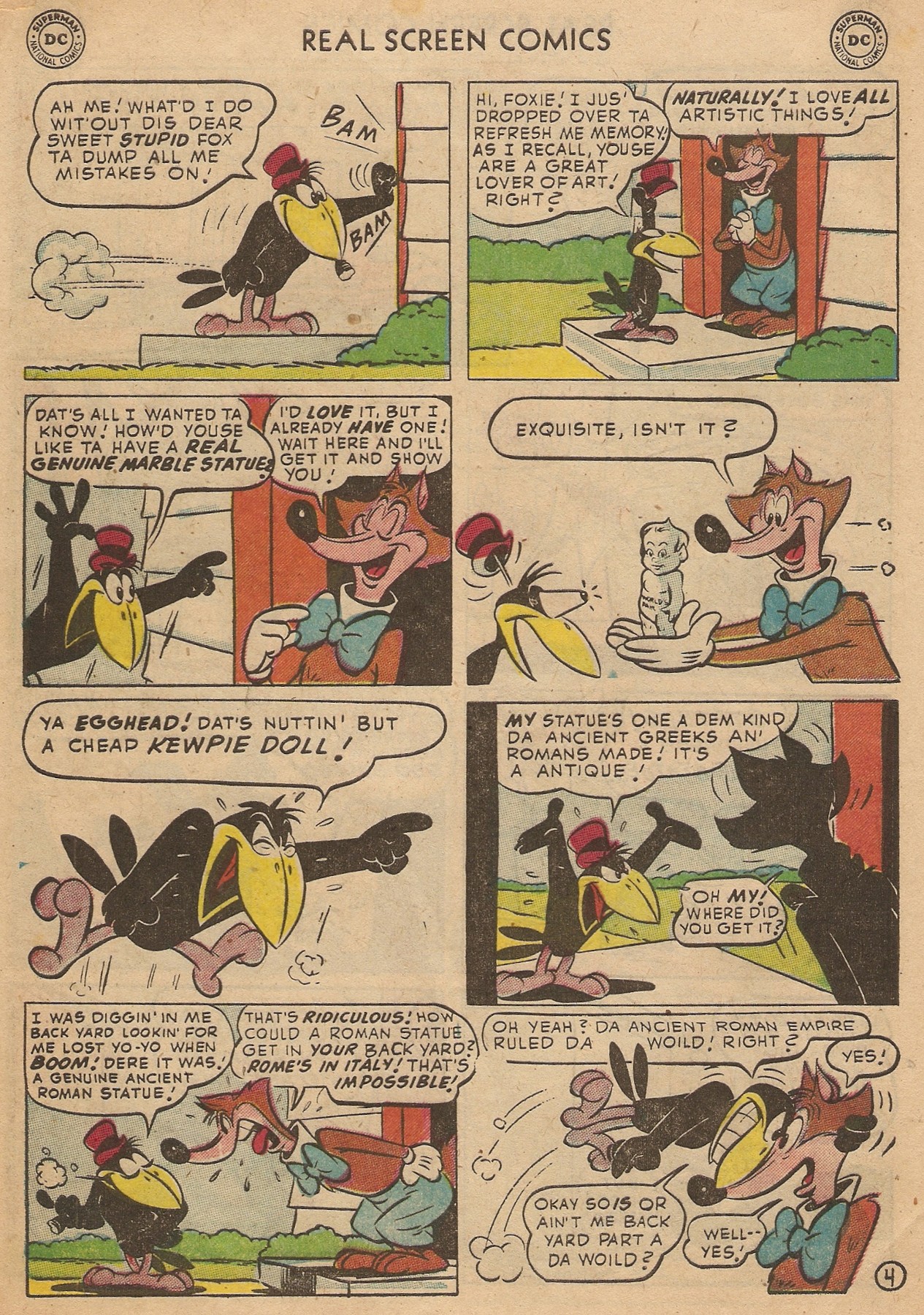 Read online Real Screen Comics comic -  Issue #54 - 32