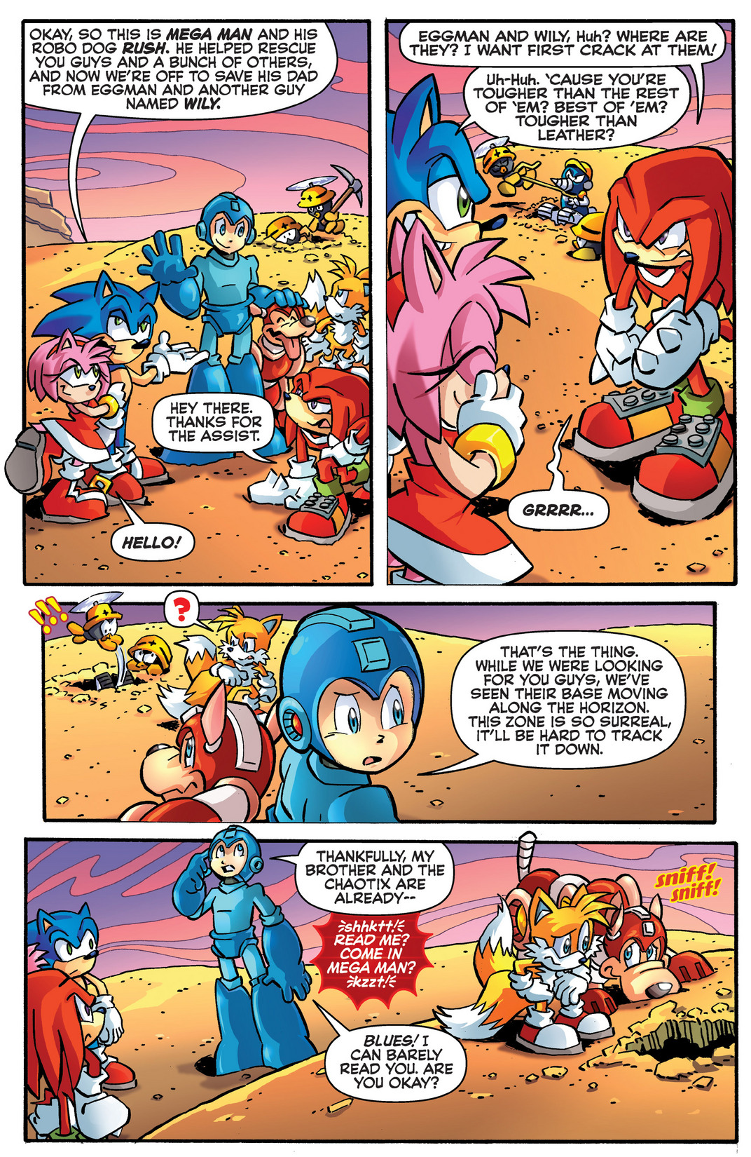 Read online Sonic Mega Man Worlds Collide comic -  Issue # Vol 2 - 97