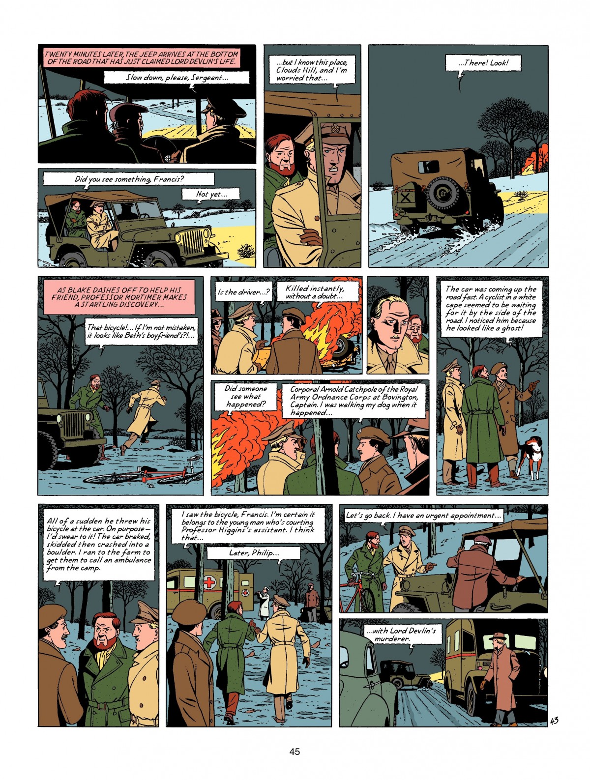 Read online Blake & Mortimer comic -  Issue #18 - 45
