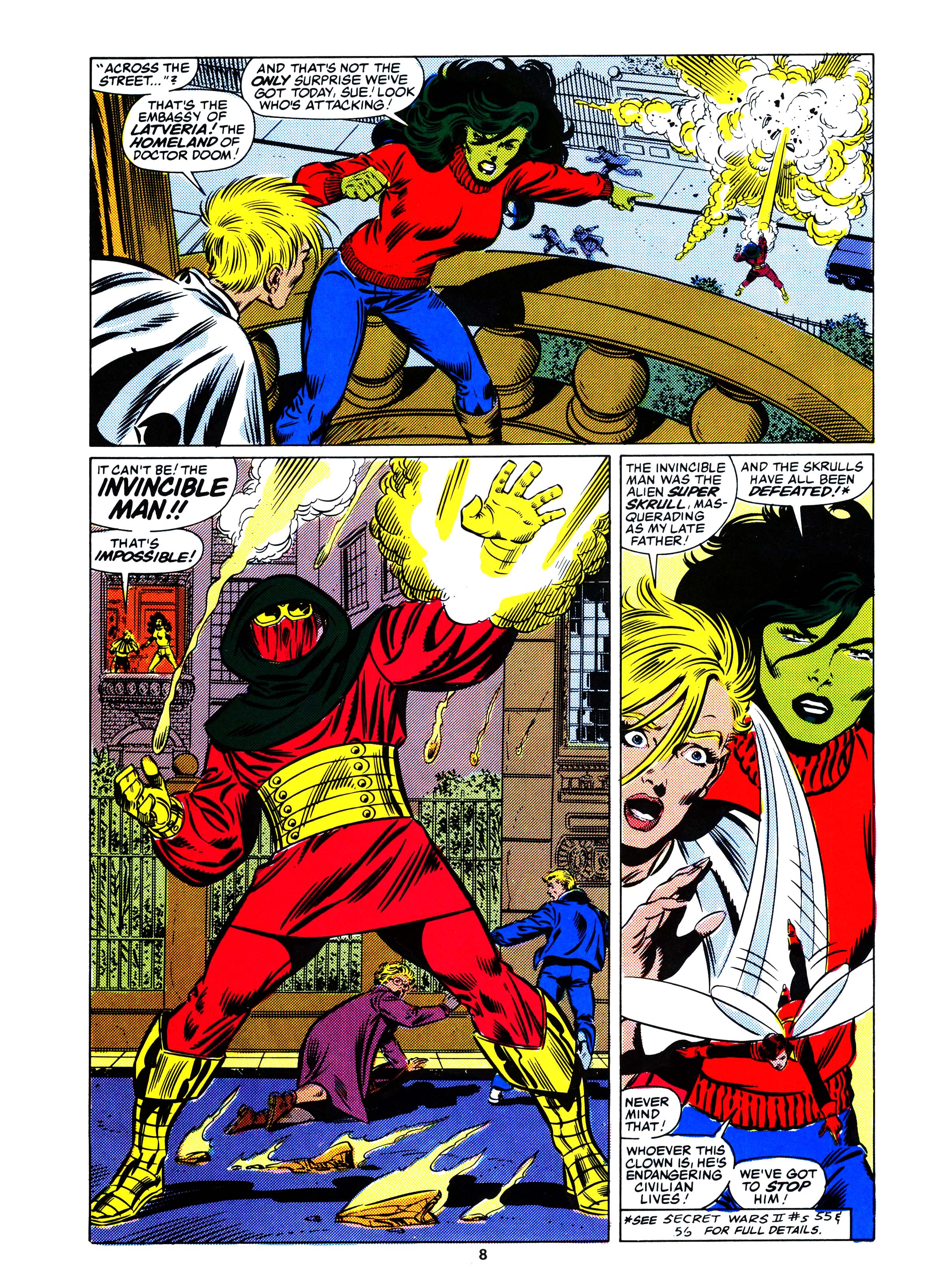 Read online Secret Wars (1985) comic -  Issue #68 - 8