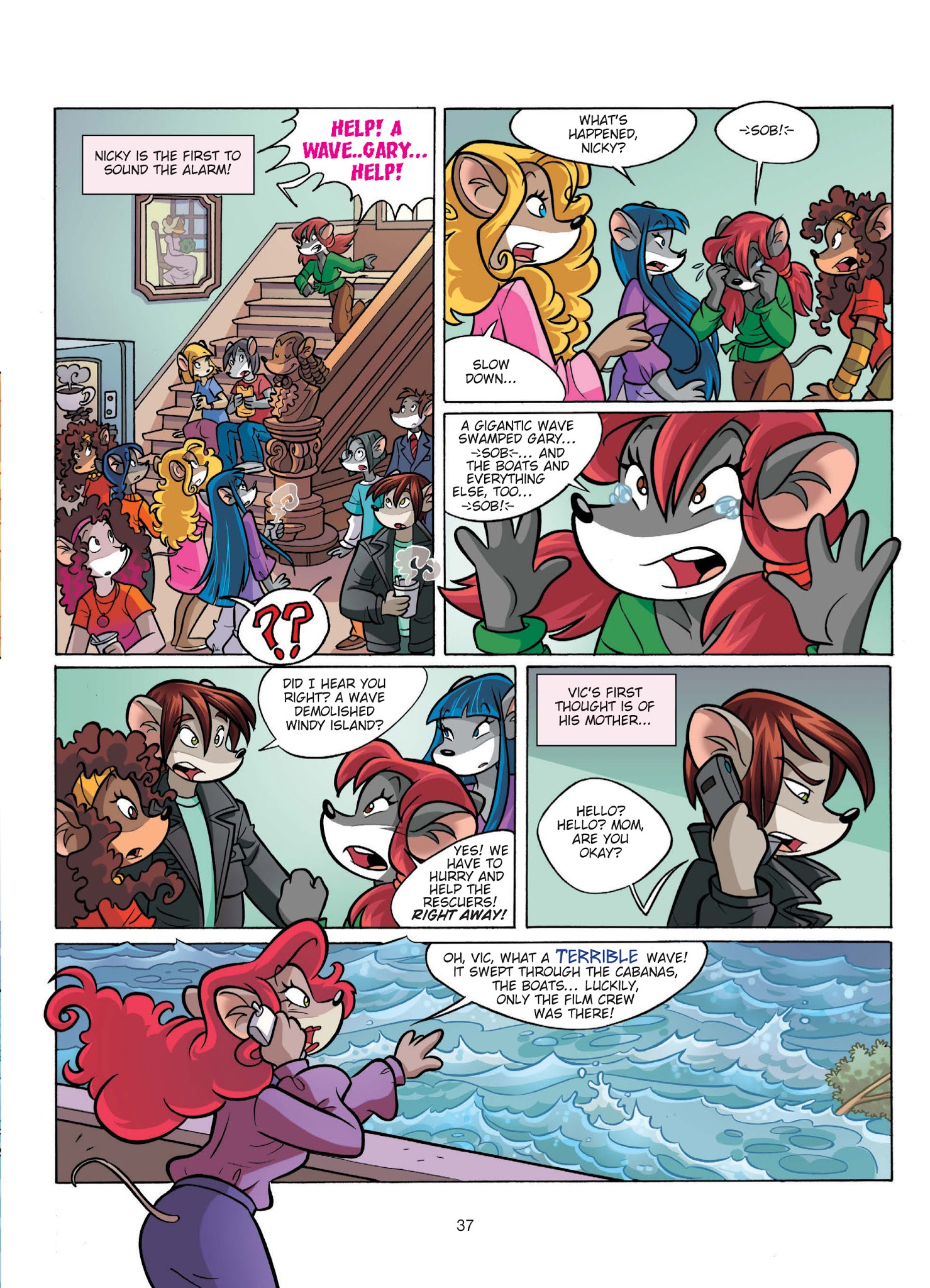 Read online Thea Stilton comic -  Issue # TPB 4 - 38