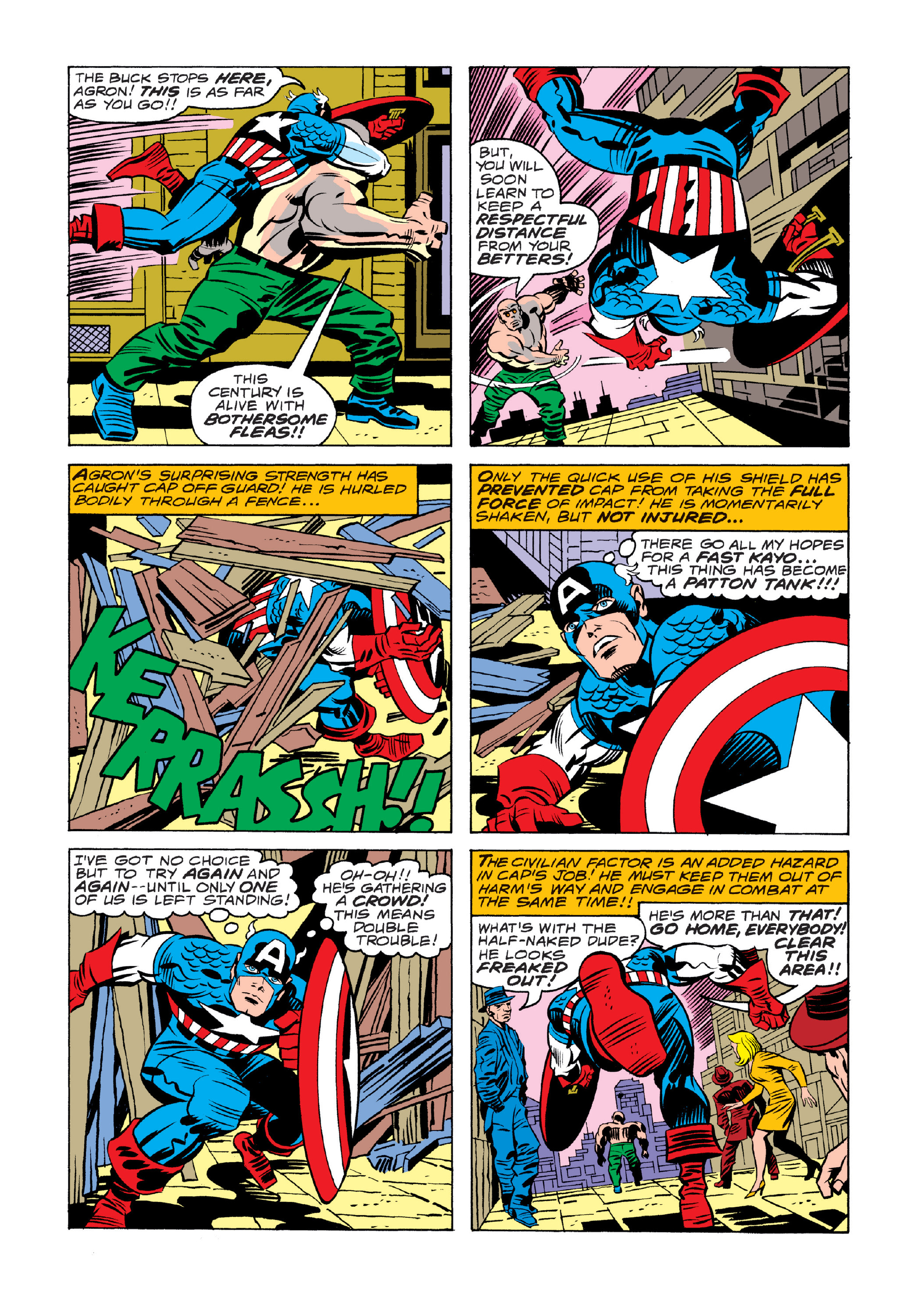Read online Marvel Masterworks: Captain America comic -  Issue # TPB 11 (Part 1) - 92