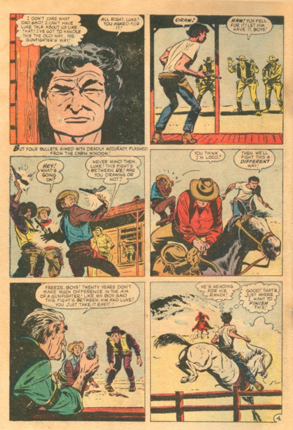 Read online Western Gunfighters (1956) comic -  Issue #22 - 6
