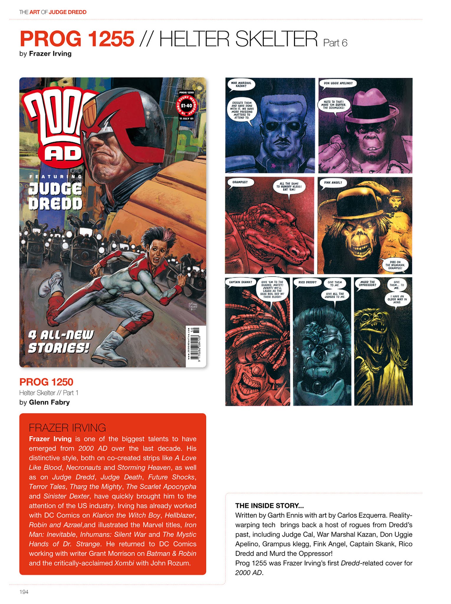 Read online The Art of Judge Dredd: Featuring 35 Years of Zarjaz Covers comic -  Issue # TPB (Part 3) - 15