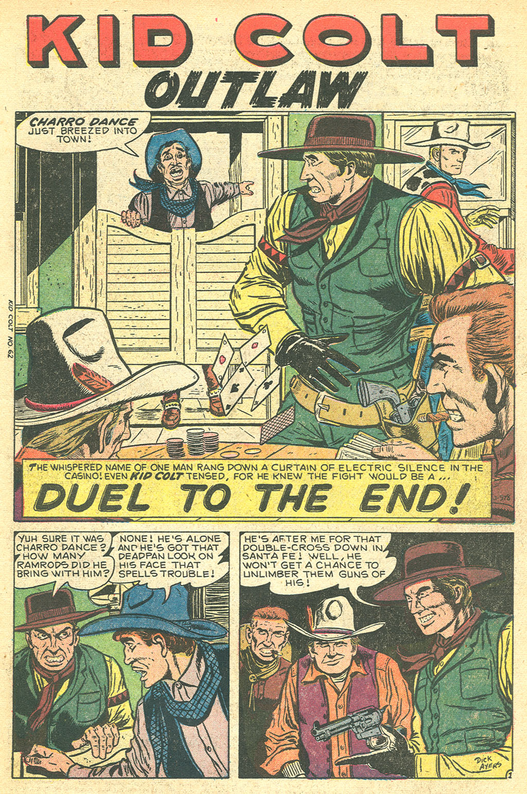 Read online Kid Colt Outlaw comic -  Issue #62 - 3