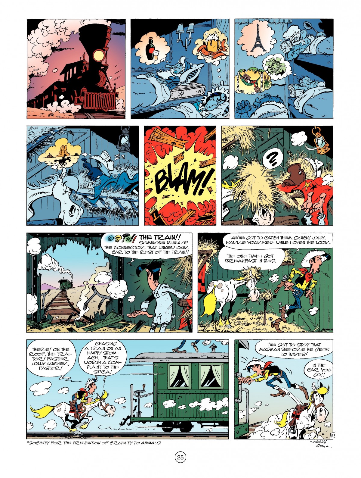 Read online A Lucky Luke Adventure comic -  Issue #39 - 25