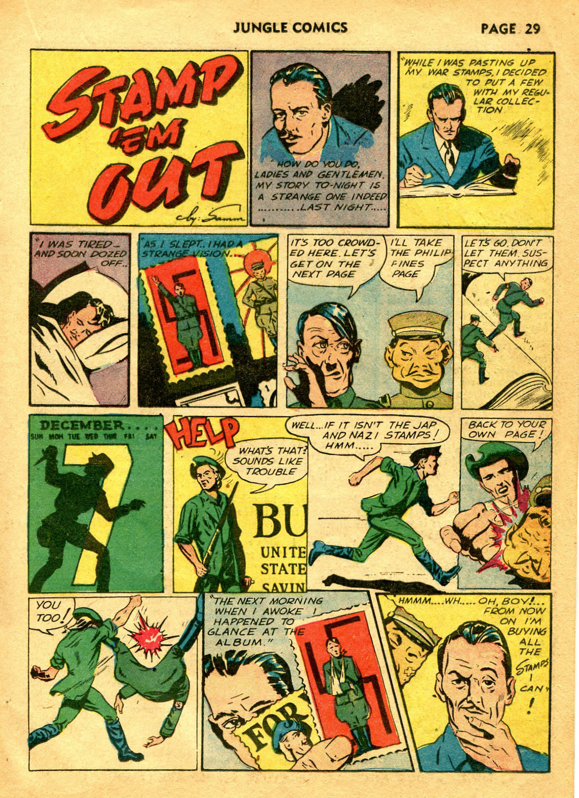 Read online Jungle Comics comic -  Issue #33 - 31