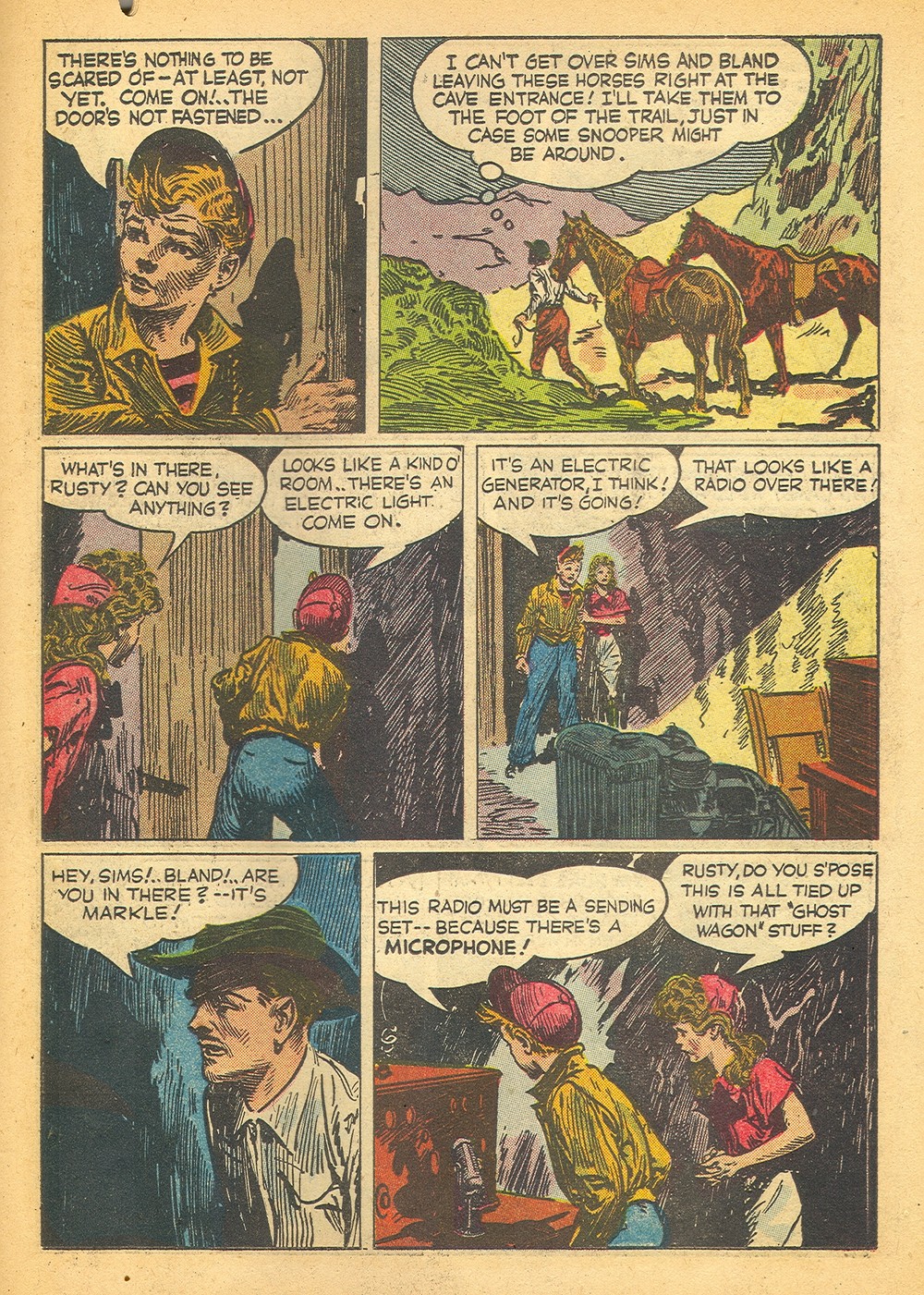 Read online Four Color Comics comic -  Issue #554 - 19