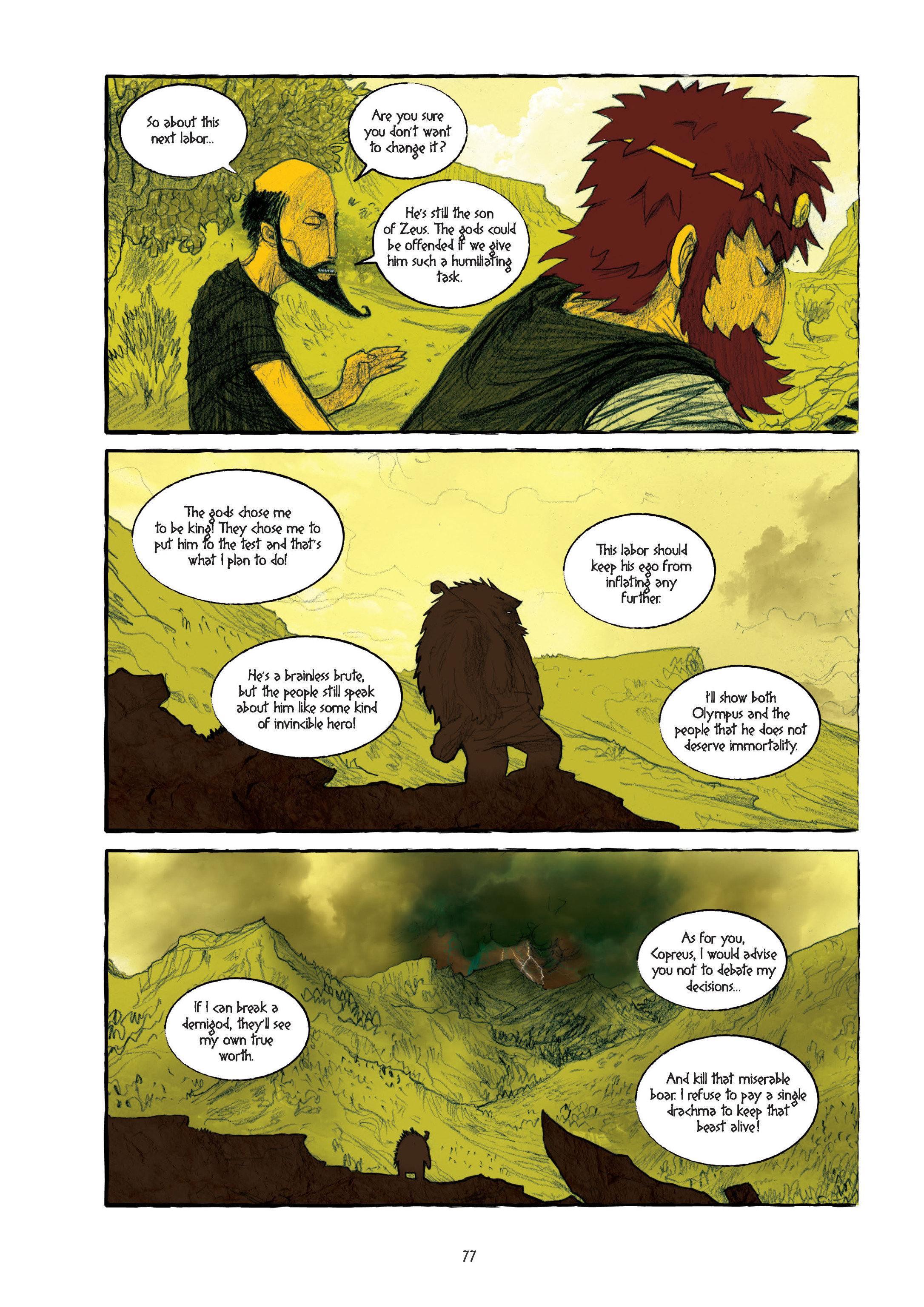 Read online Herakles comic -  Issue # TPB 1 (Part 1) - 77