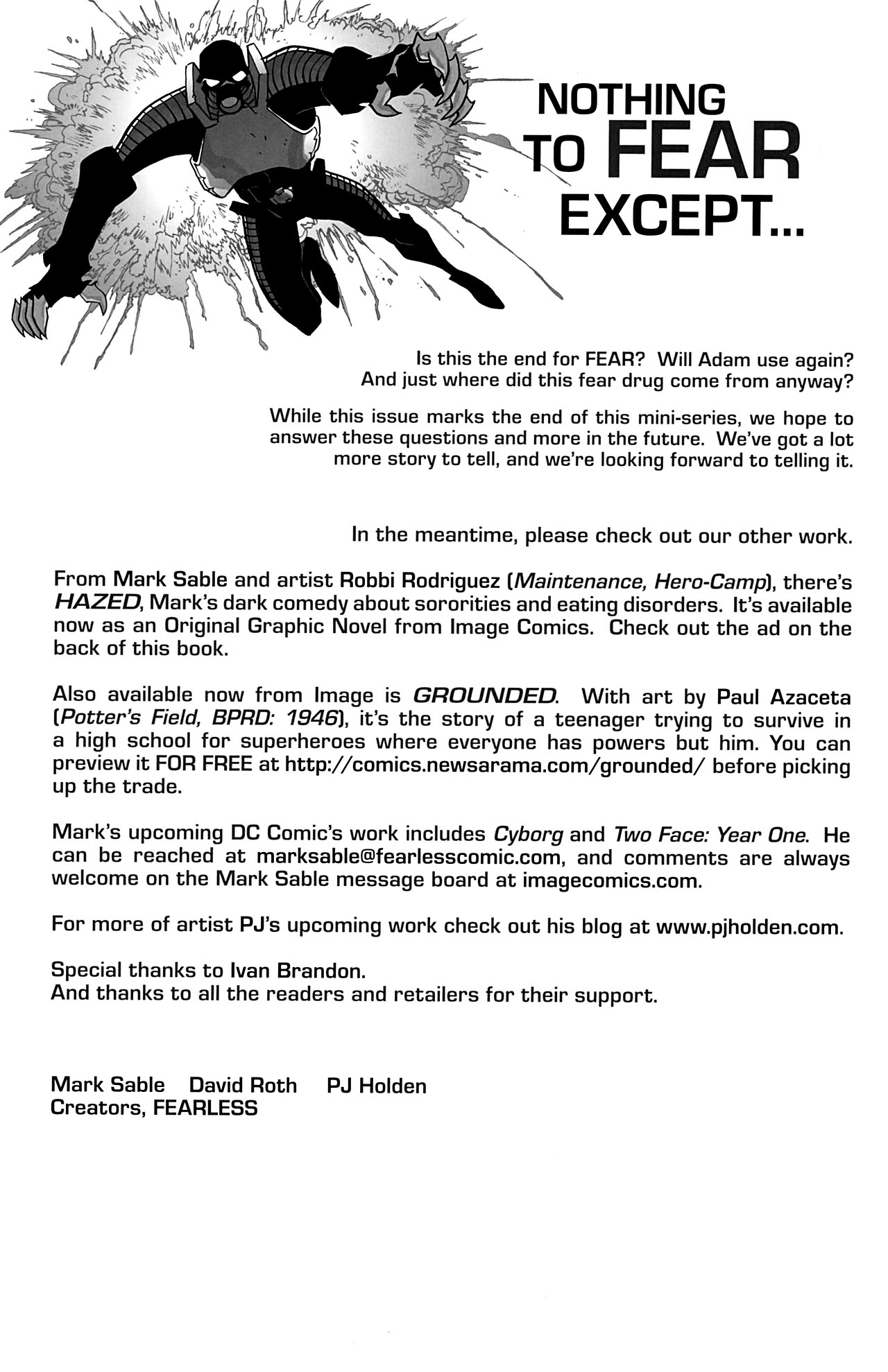 Read online Fearless (2007) comic -  Issue #4 - 35