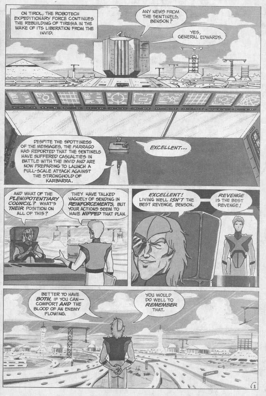 <{ $series->title }} issue Robotech II: The Sentinels Book 2 Issue #17 - Page 3