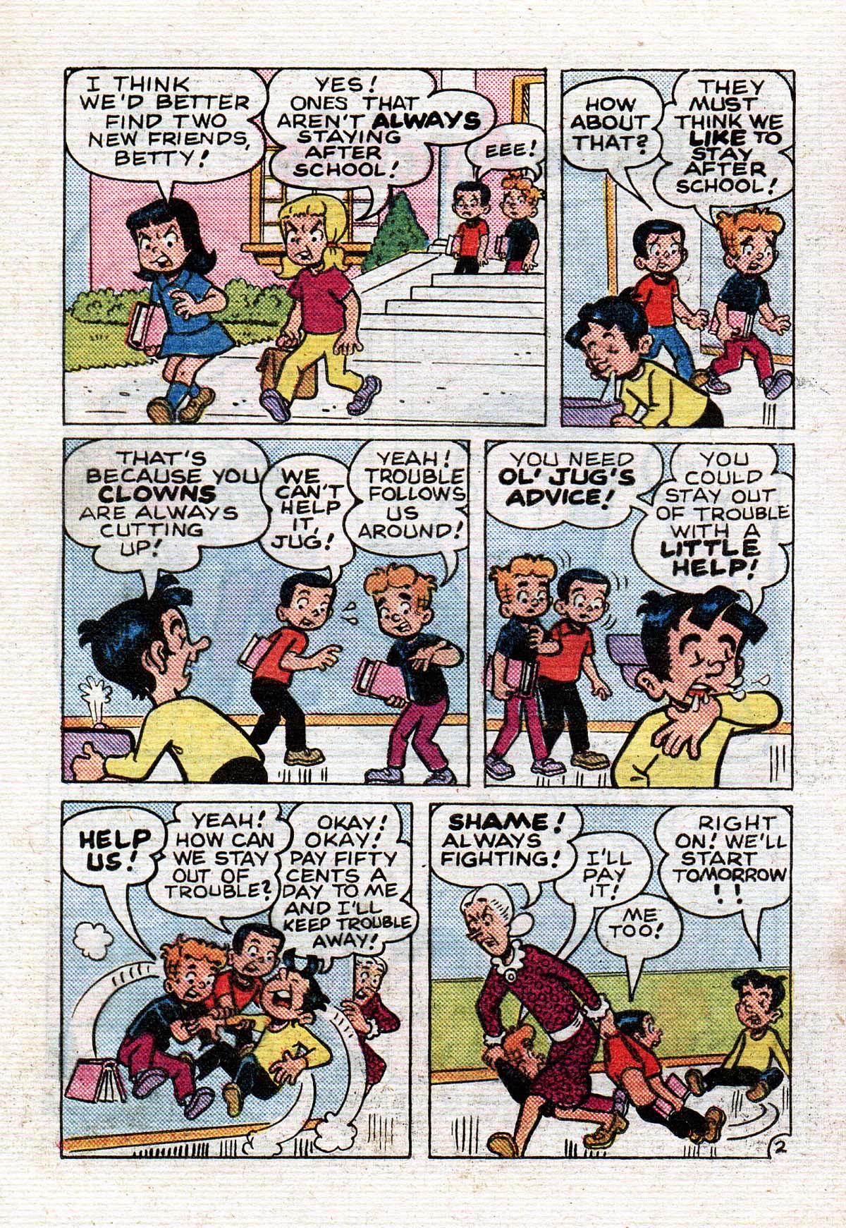 Read online Little Archie Comics Digest Magazine comic -  Issue #33 - 43