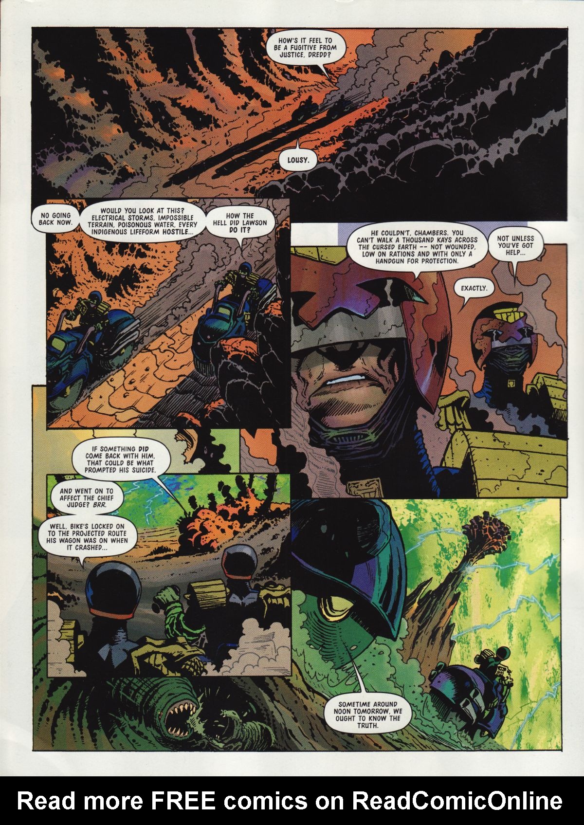 Read online Judge Dredd Megazine (Vol. 5) comic -  Issue #205 - 6