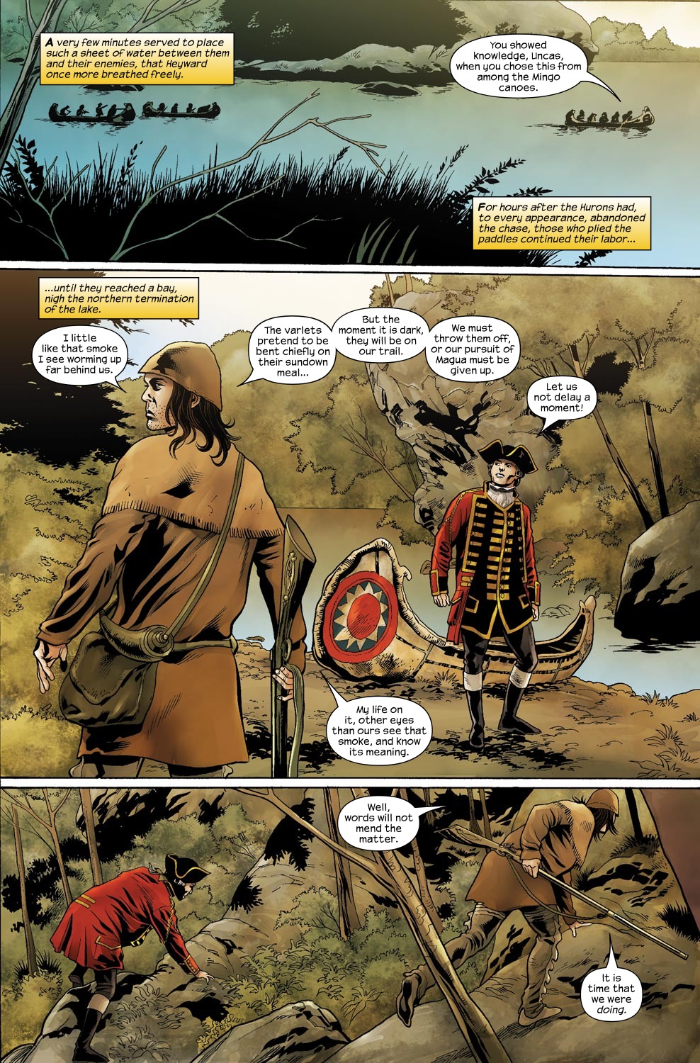 Read online The Last of the Mohicans comic -  Issue #4 - 6