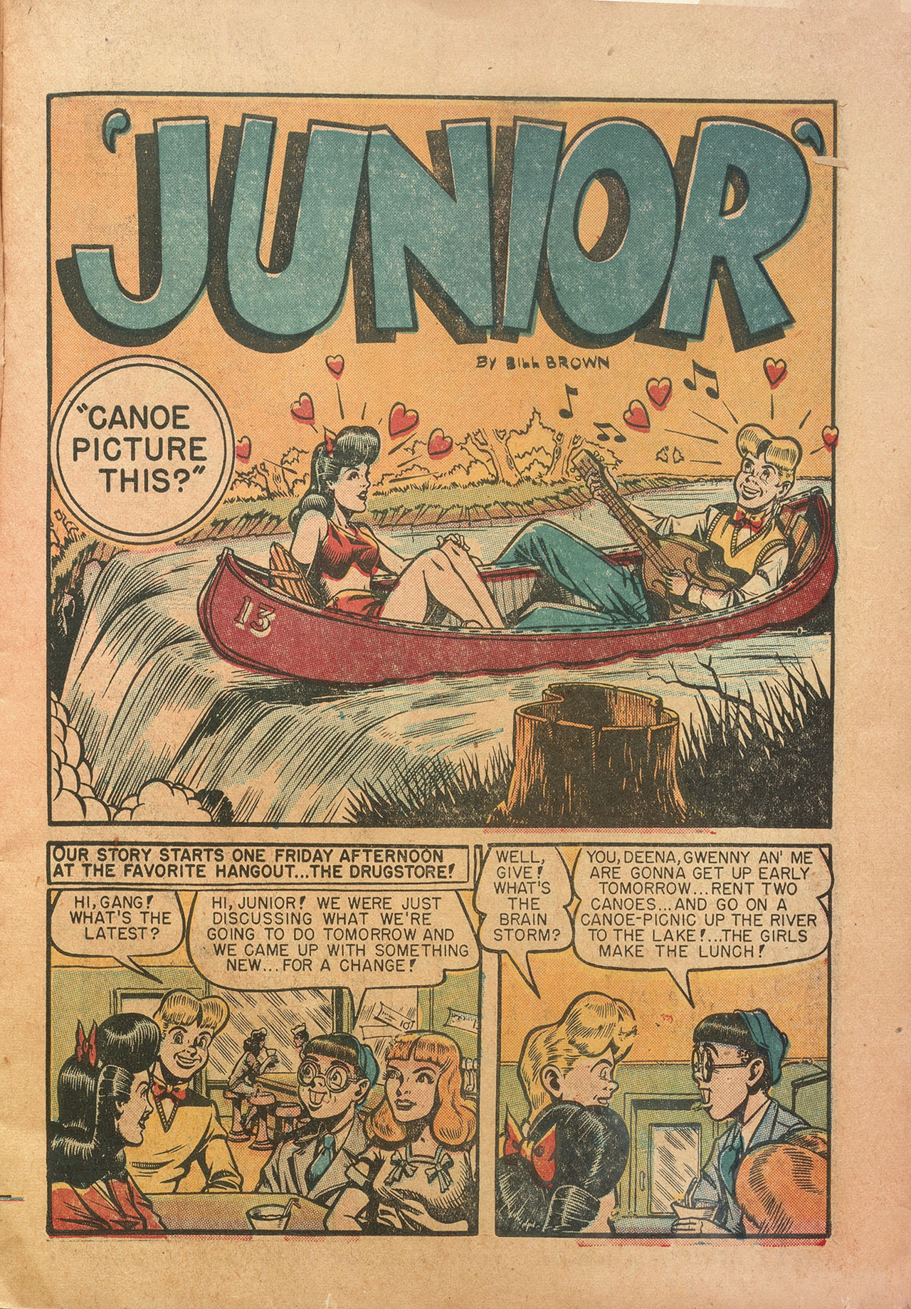 Read online Junior (1947) comic -  Issue #10 - 11