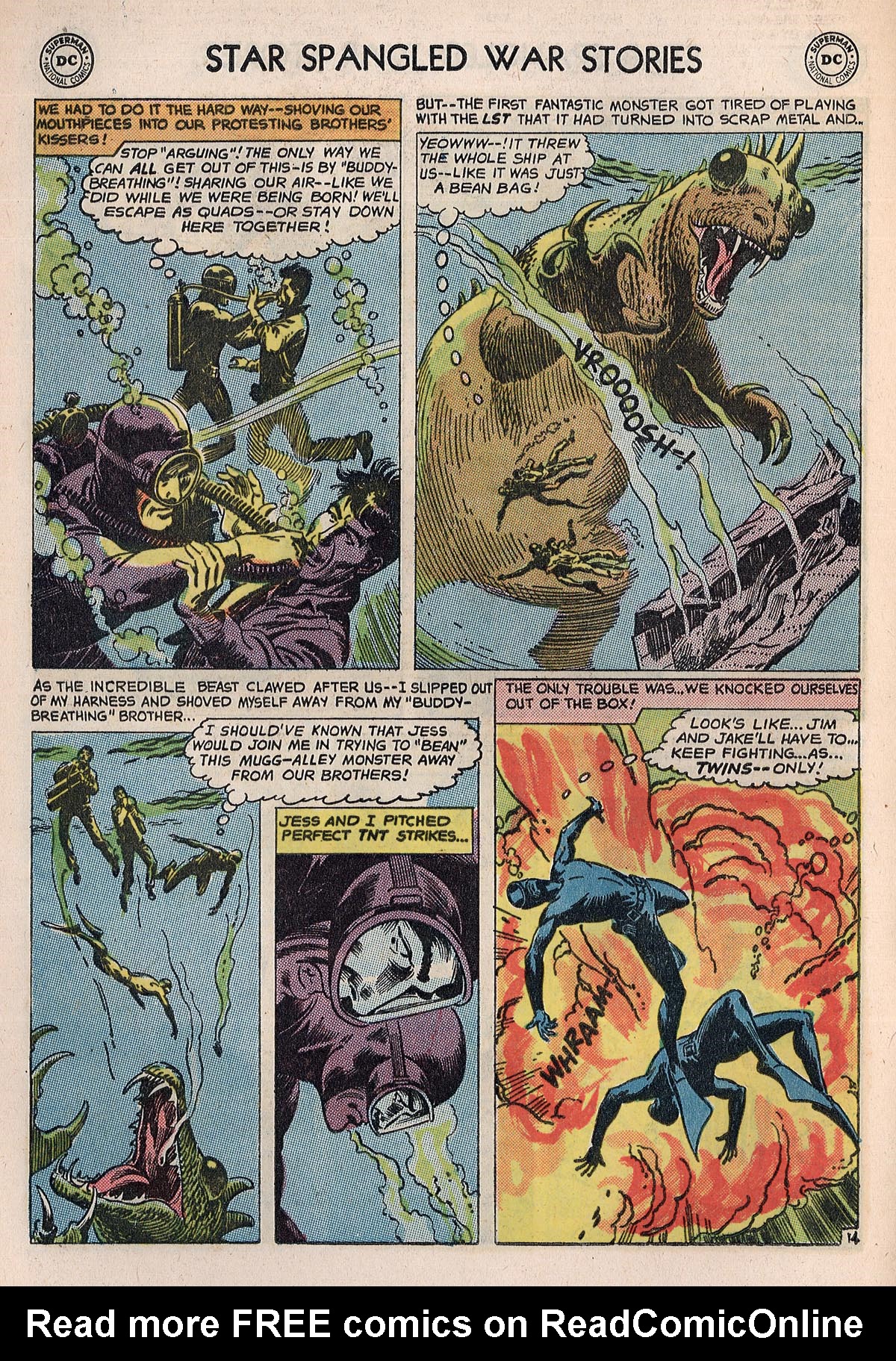 Read online Star Spangled War Stories (1952) comic -  Issue #122 - 20