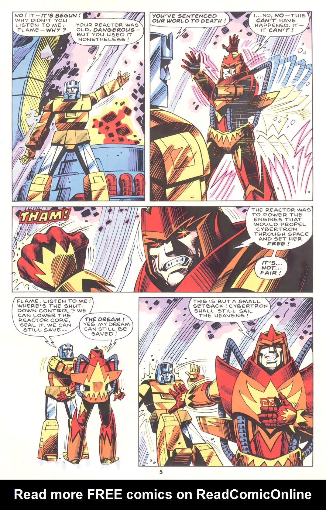 Read online The Transformers (UK) comic -  Issue #169 - 5