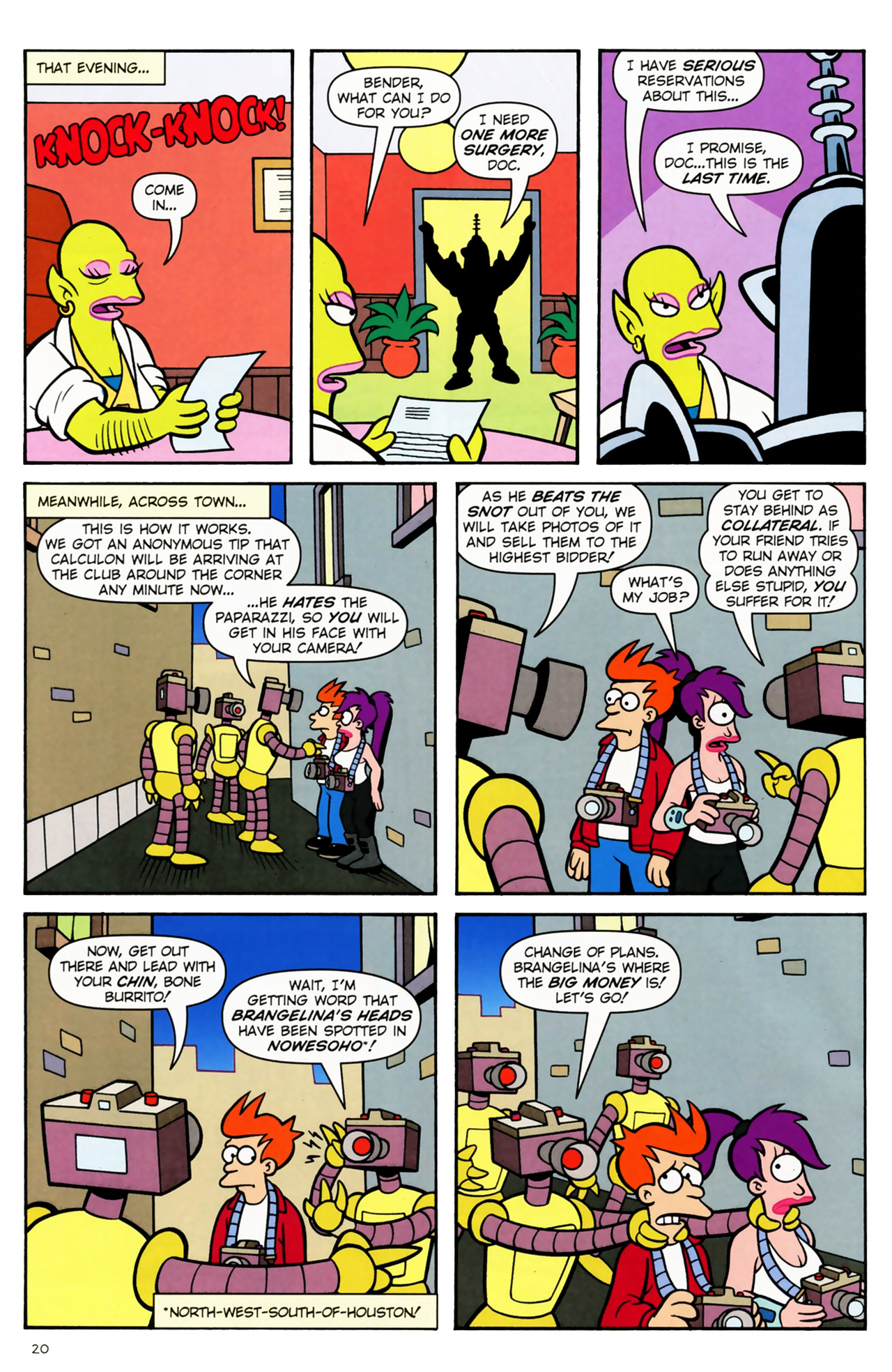 Read online Futurama Comics comic -  Issue #52 - 19