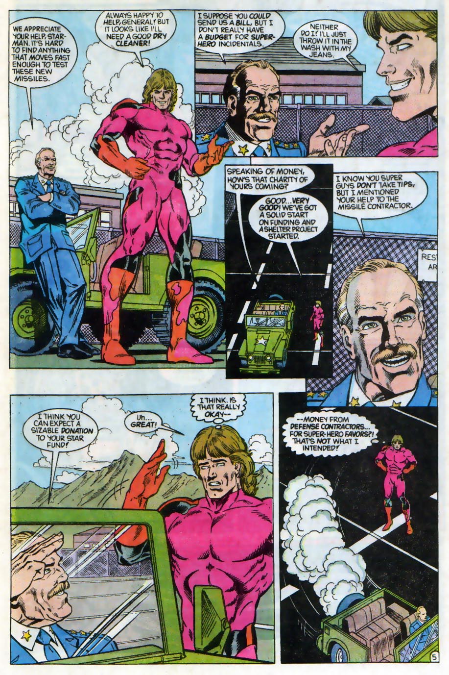 Read online Starman (1988) comic -  Issue #36 - 6