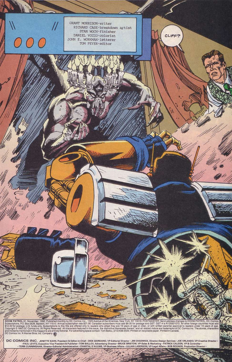 Read online Doom Patrol (1987) comic -  Issue #61 - 2