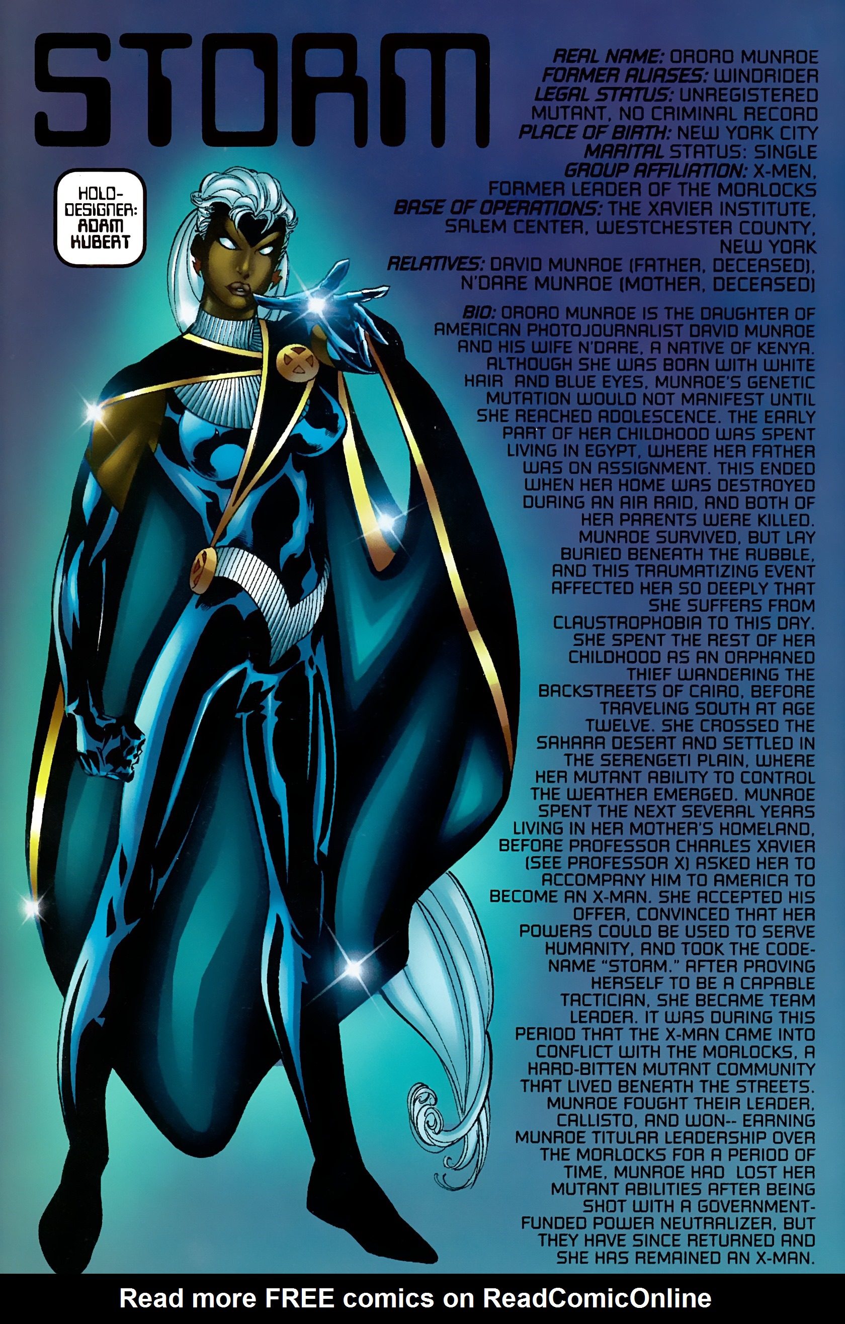 Read online X-Men: Declassified comic -  Issue # Full - 38