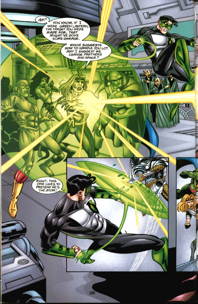 Read online JLA Versus Predator comic -  Issue # Full - 40