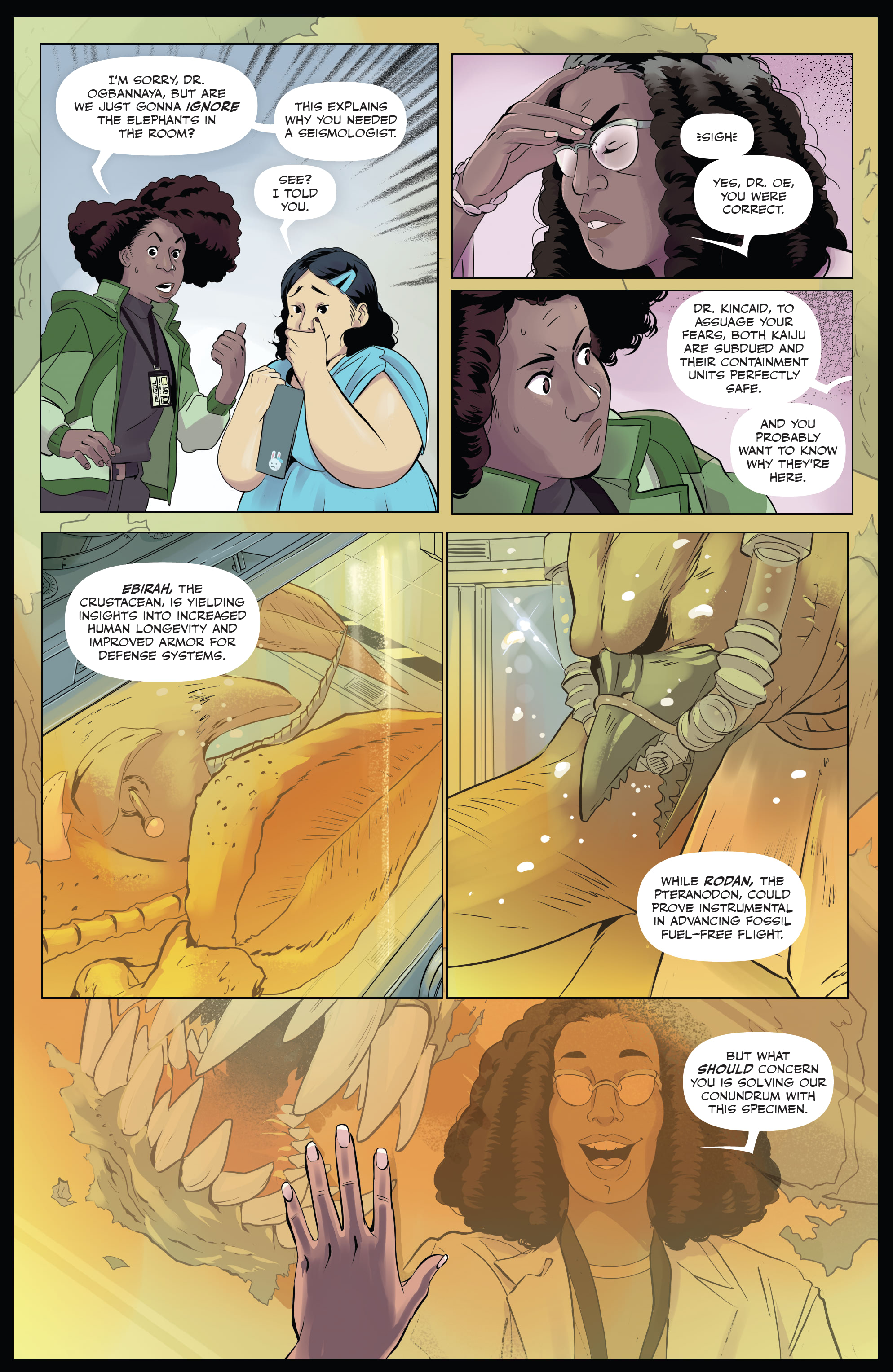 Read online Godzilla Rivals: Rodan vs. Ebirah comic -  Issue # Full - 9