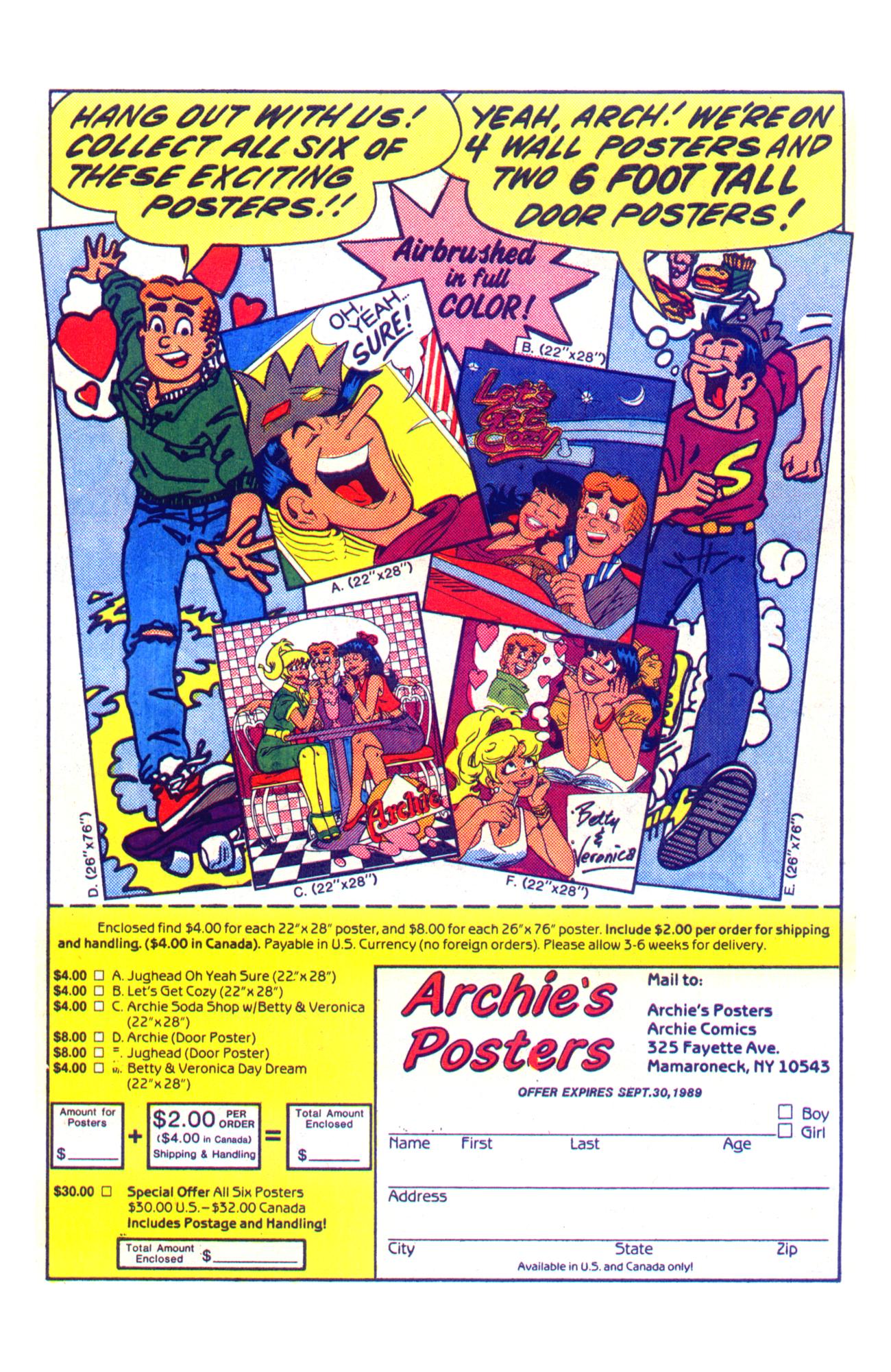 Read online Archie Giant Series Magazine comic -  Issue #599 - 10