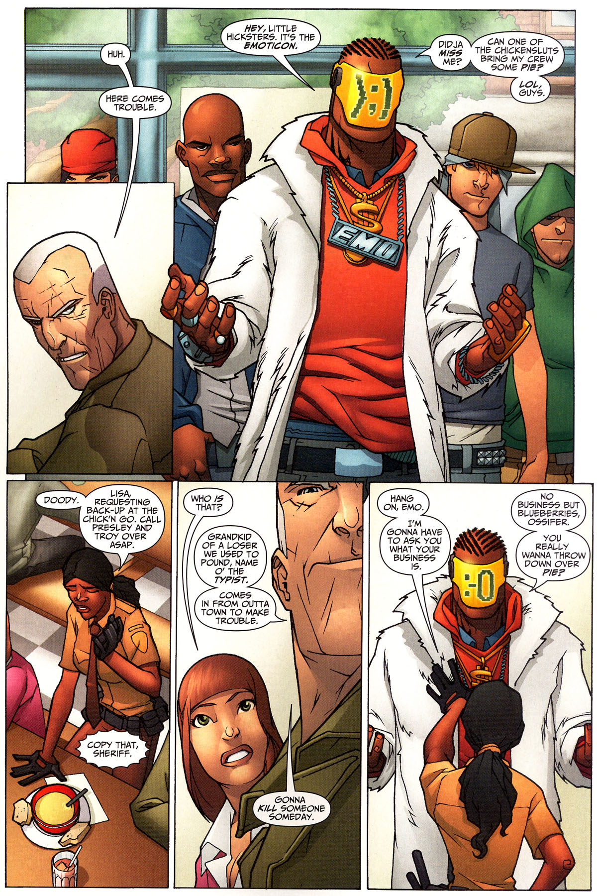 Read online Welcome To Tranquility comic -  Issue #1 - 17