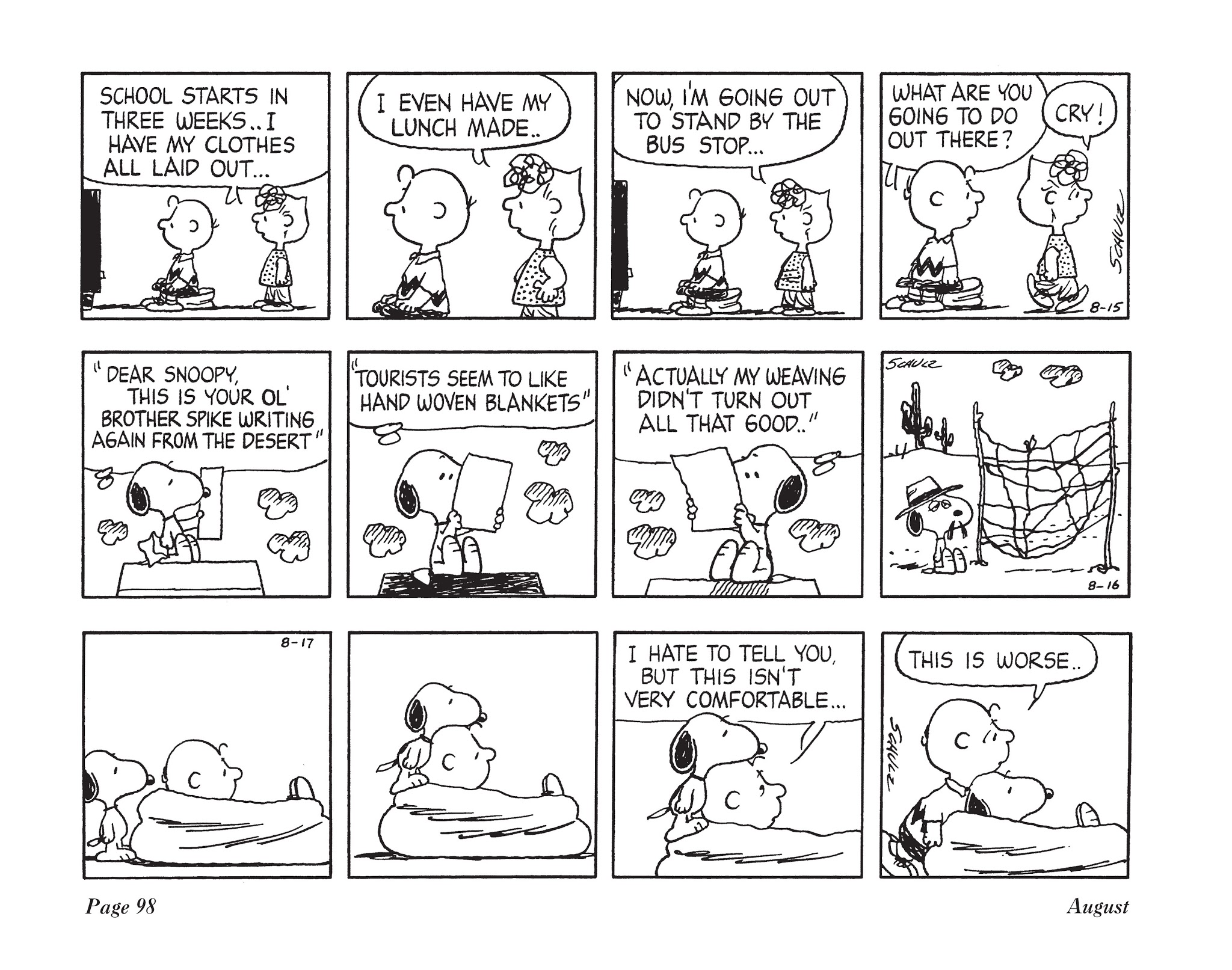 Read online The Complete Peanuts comic -  Issue # TPB 18 - 110