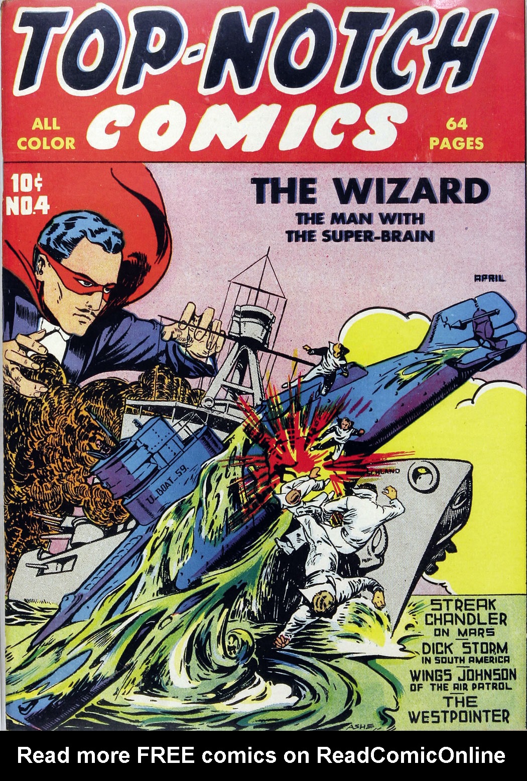 Read online Top-Notch Comics comic -  Issue #4 - 1