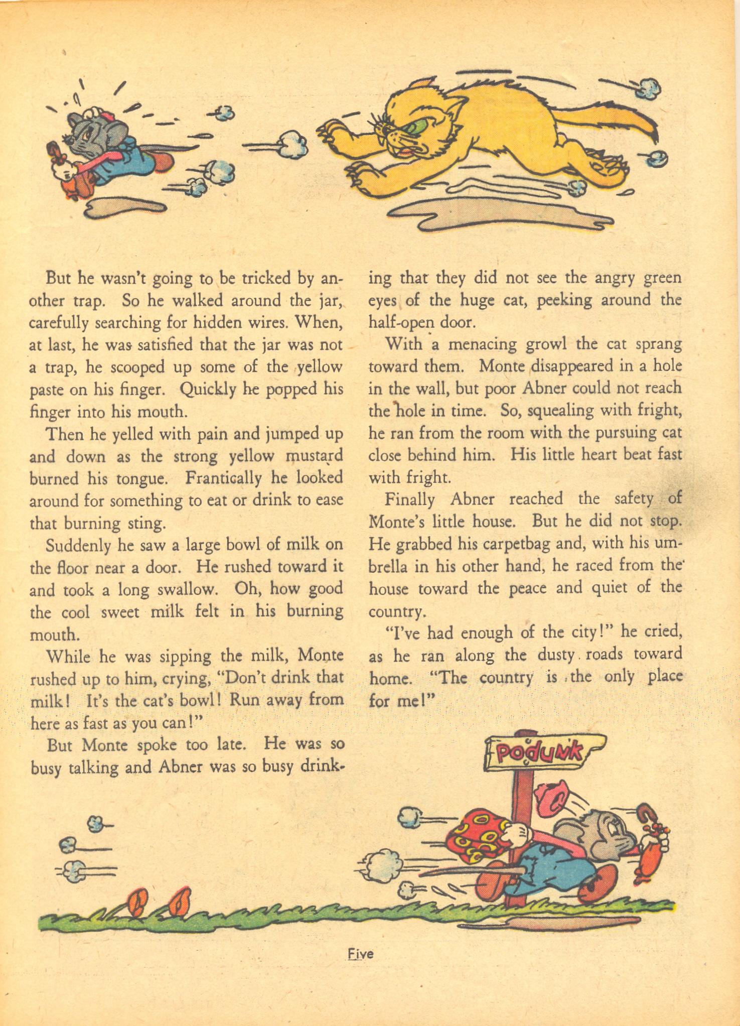 Read online Walt Disney's Comics and Stories comic -  Issue #4 - 7