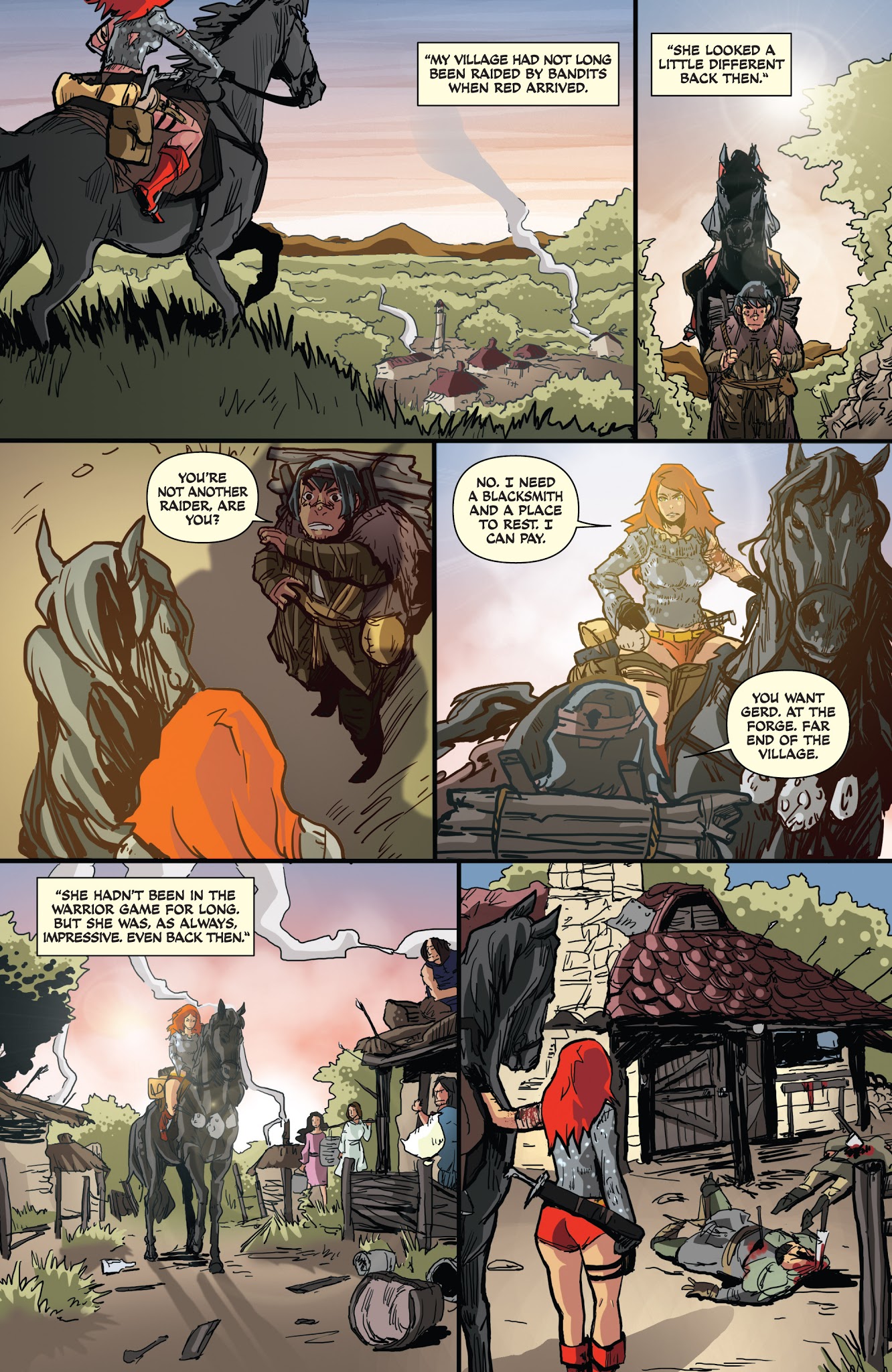 Read online Legends of Red Sonja comic -  Issue # TPB - 67