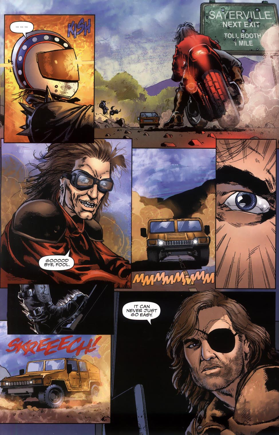 Read online John Carpenter's Snake Plissken Chronicles comic -  Issue #1 - 8