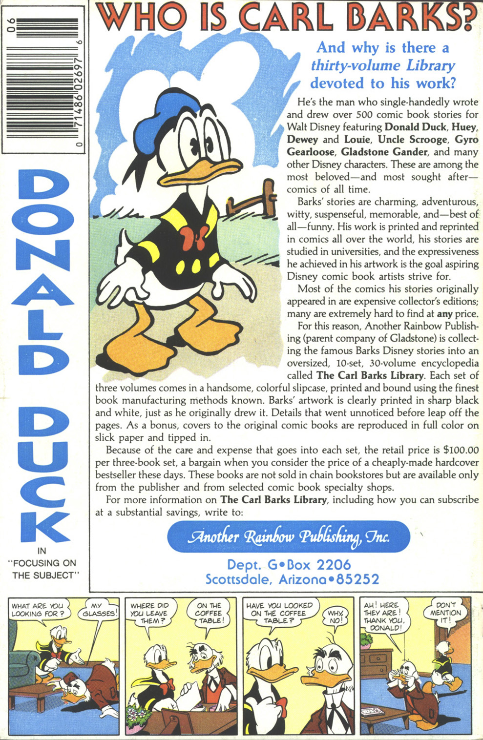 Walt Disney's Donald Duck (1952) issue 254 - Page 36