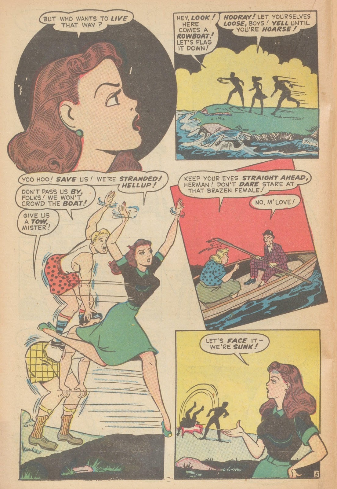 Read online Nellie The Nurse (1945) comic -  Issue #11 - 34